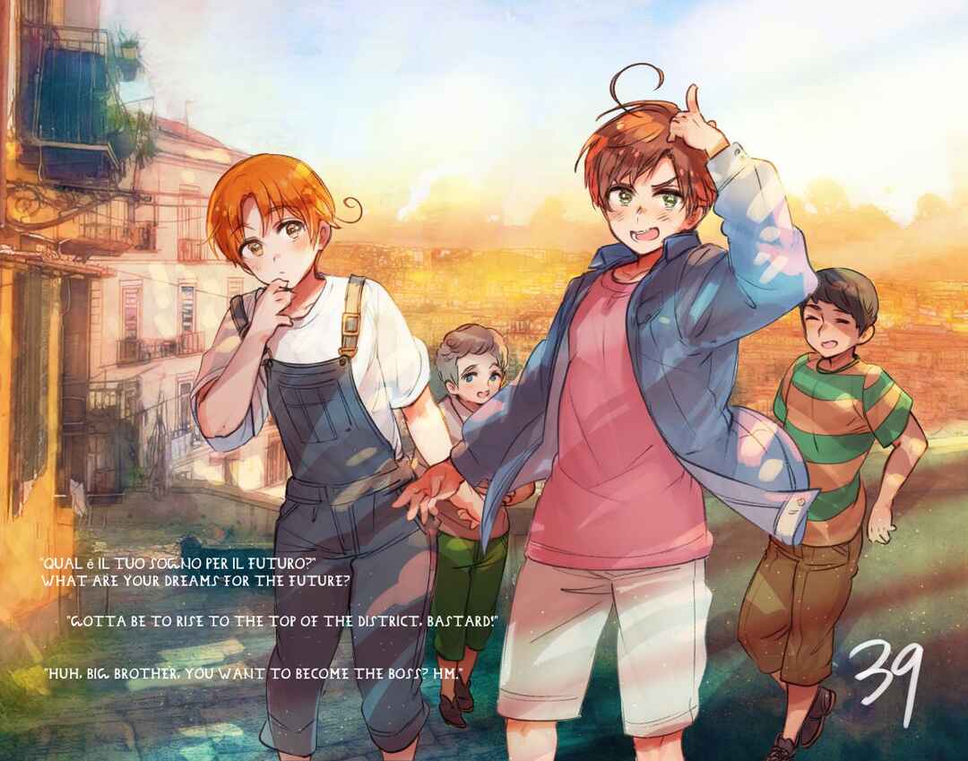 Page 1 Chapter 27.5 Hetalia World★Stars: Gangsta