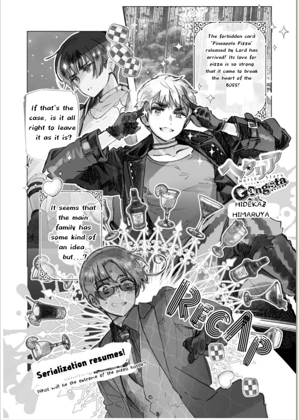 Page 1 Chapter 46 Hetalia World★Stars: Gangsta