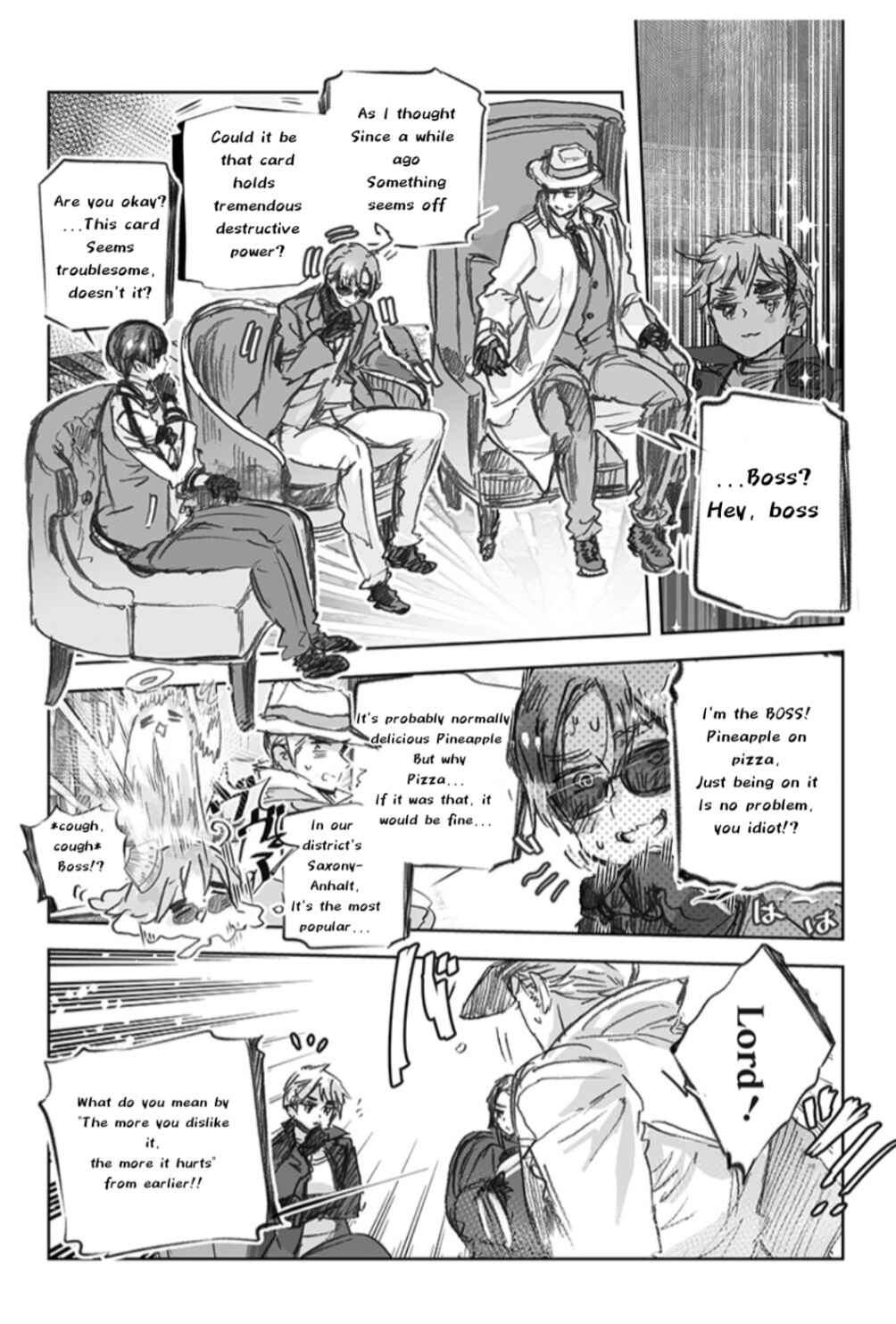 Page 2 Chapter 43 Hetalia World★Stars: Gangsta