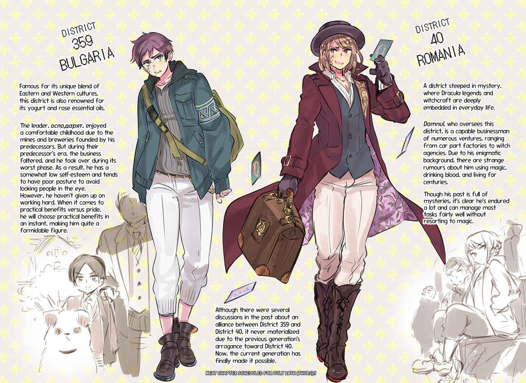Page 1 Chapter 17 Hetalia World★Stars: Gangsta