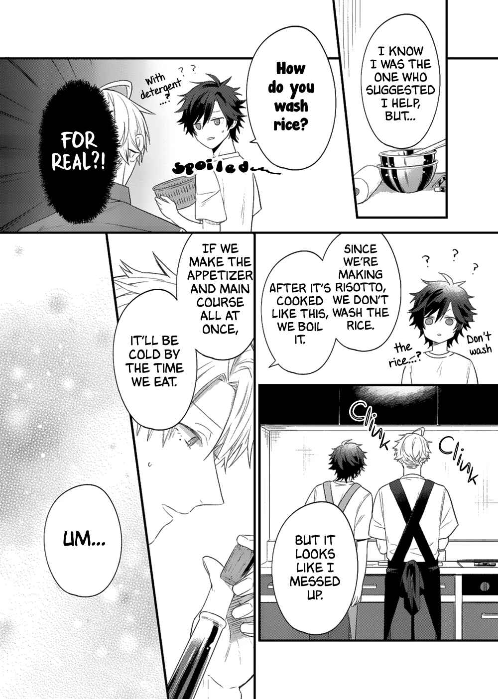 Page 8 Chapter 6 Koi no Recipe wa Amakute Nigai