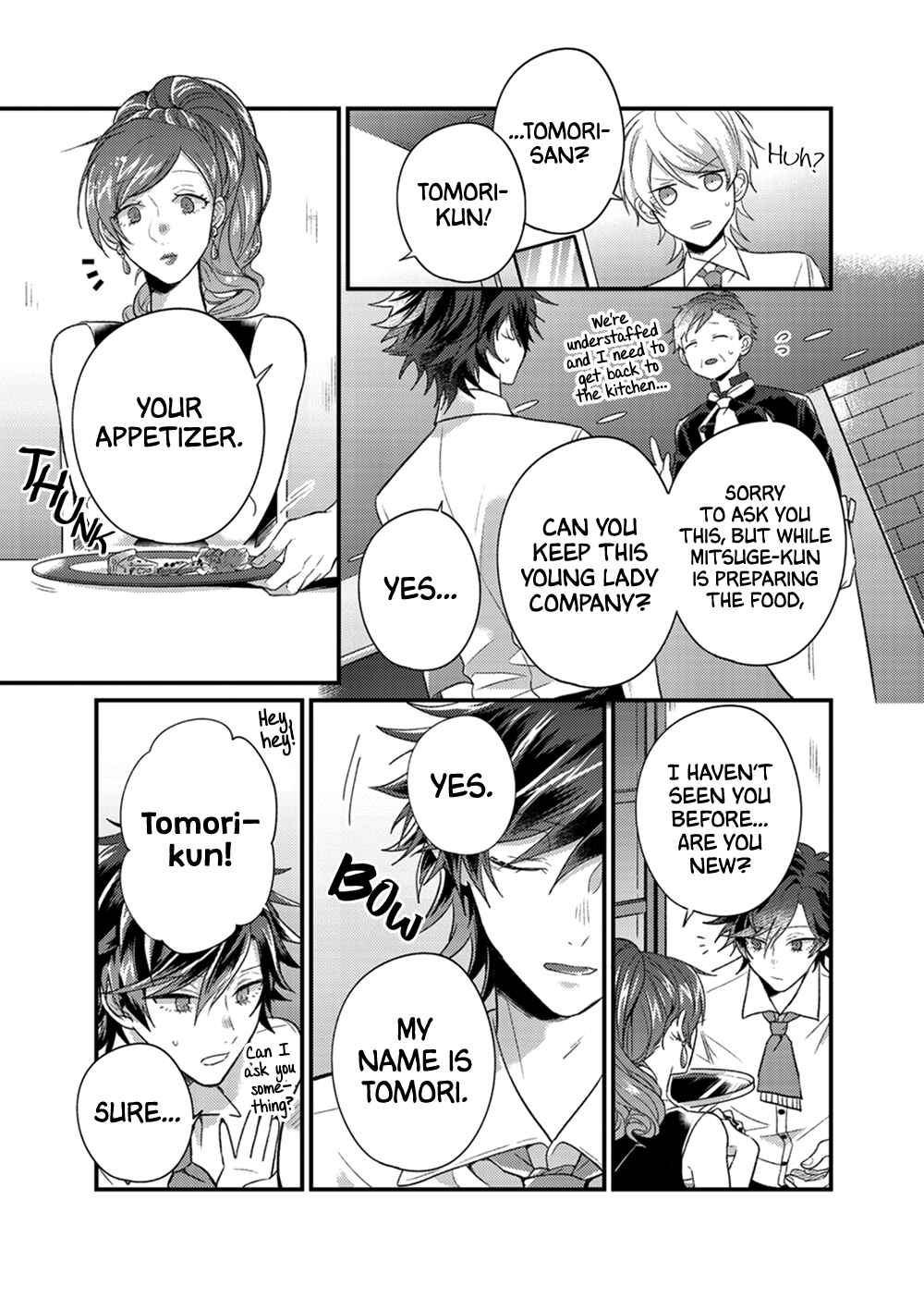 Page 13 Chapter 2 Koi no Recipe wa Amakute Nigai