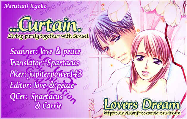 Page 1 Chapter 5 ...Curtain. ~Sensei to Kiyoraka ni Dousei~