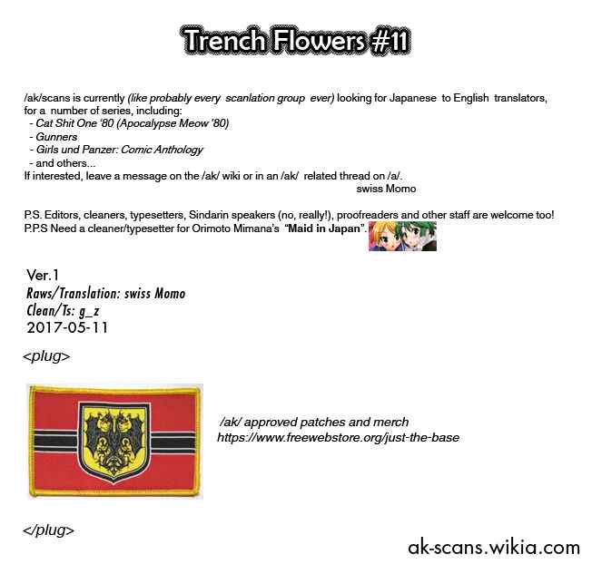 Page 29 Chapter 11 Trench Flowers