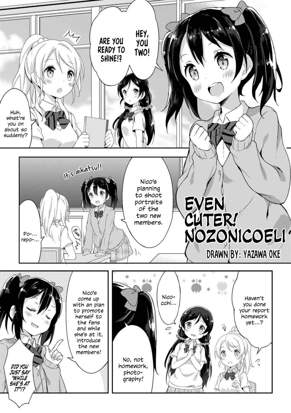 Page 1 Chapter 12 Love Live! Comic Anthology School Idol Project