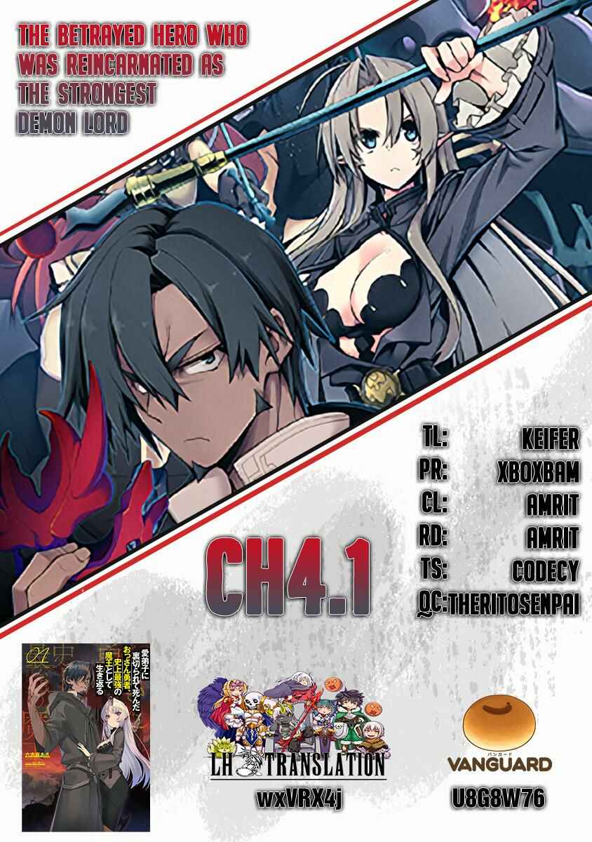 Page 1 Chapter 4.1 Manadeshi ni Uragirarete Shinda Ossan Yuusha, Shijou Saikyou no Maou to Shite Ikikaeru