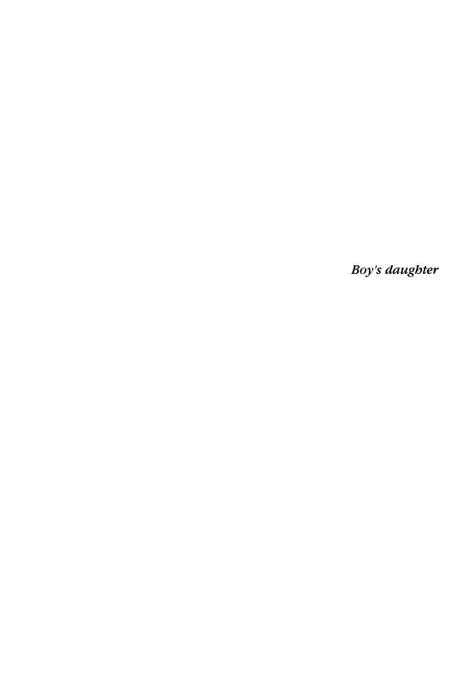 Page 2 Chapter 3 I am, a Girl