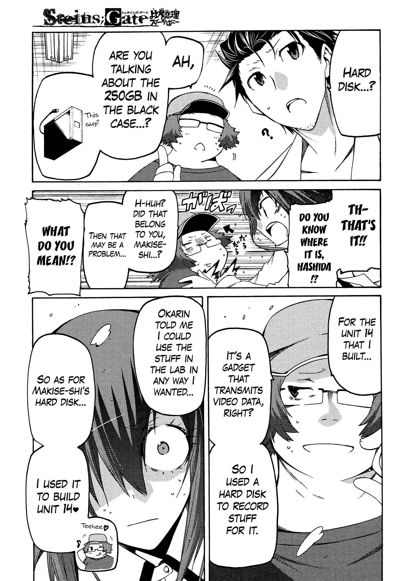 Page 19 Chapter 3 Steins;Gate - Hiyoku Renri no Sweets Honey