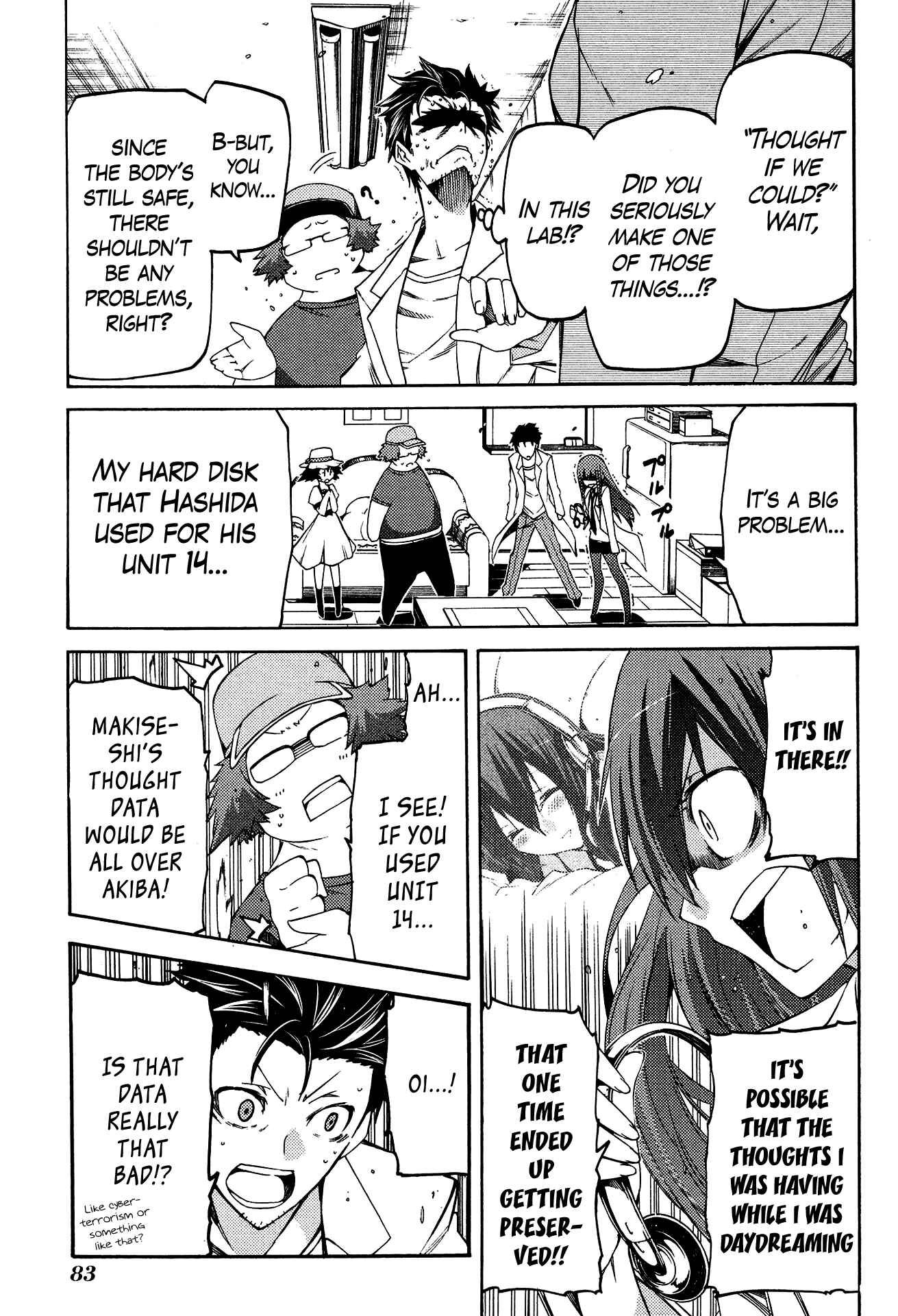 Page 23 Chapter 3 Steins;Gate - Hiyoku Renri no Sweets Honey