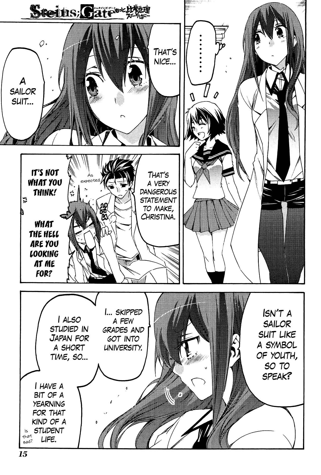 Page 17 Chapter 7 Steins;Gate - Hiyoku Renri no Sweets Honey