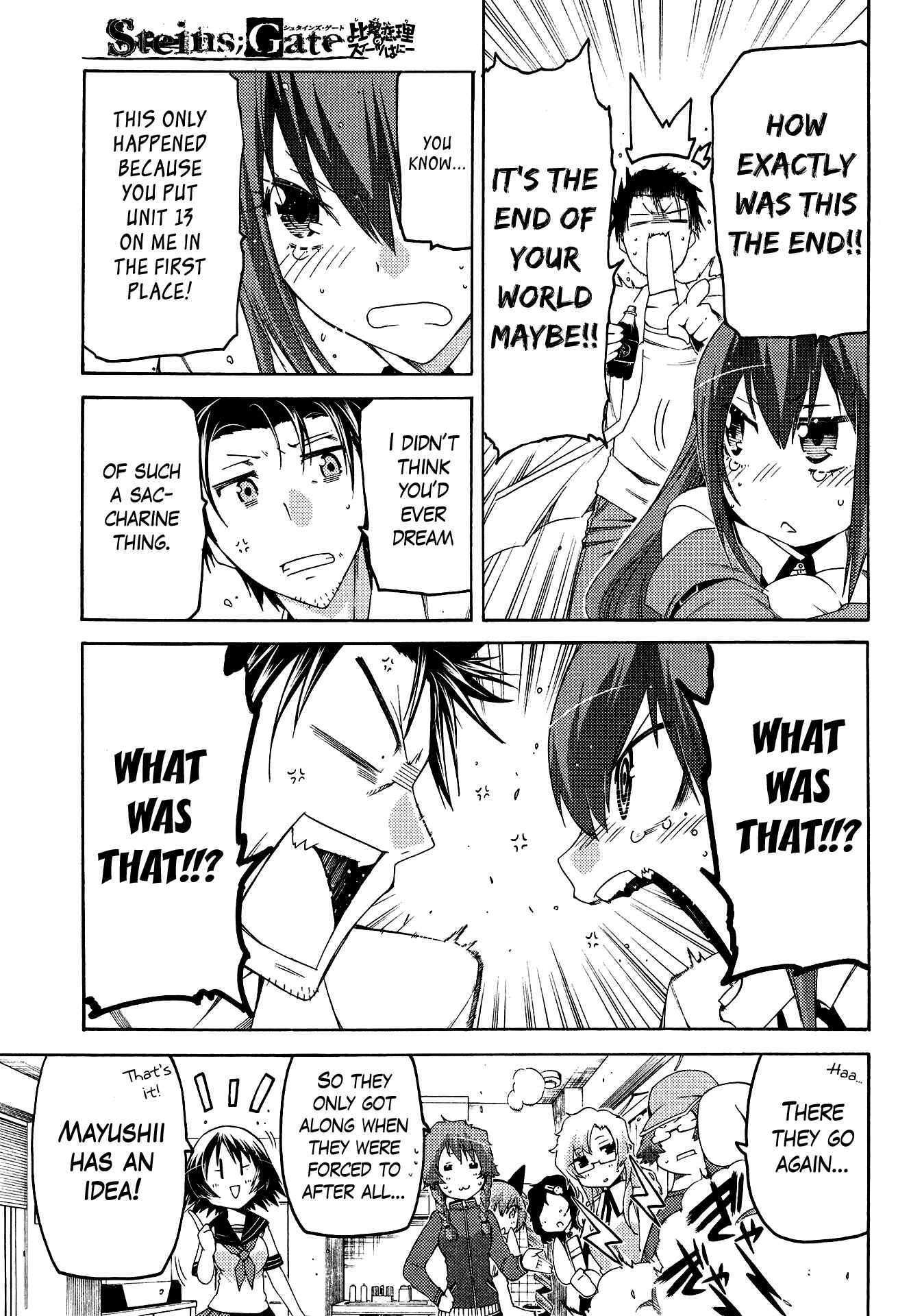 Page 23 Chapter 6 Steins;Gate - Hiyoku Renri no Sweets Honey