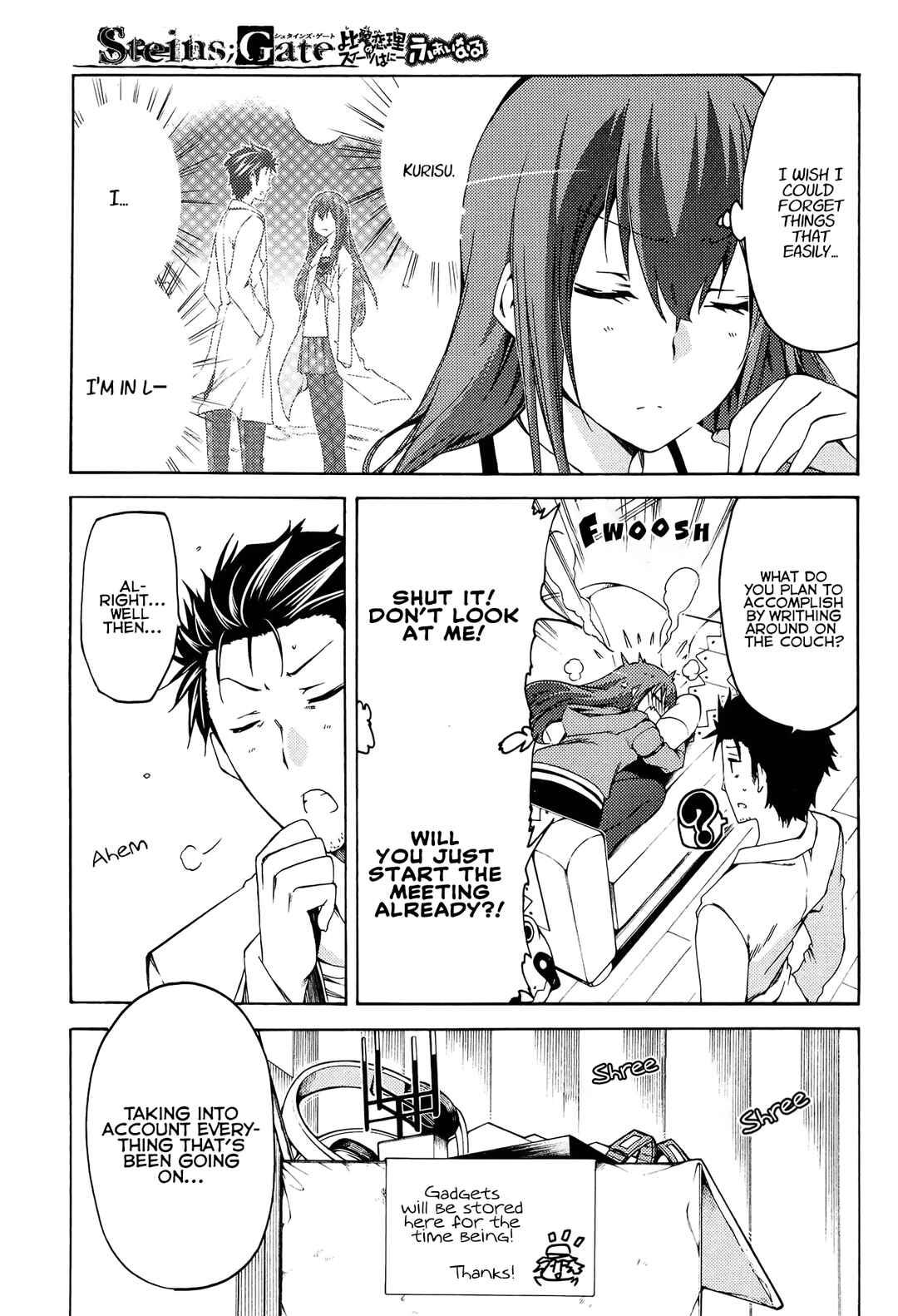 Page 11 Chapter 13 Steins;Gate - Hiyoku Renri no Sweets Honey