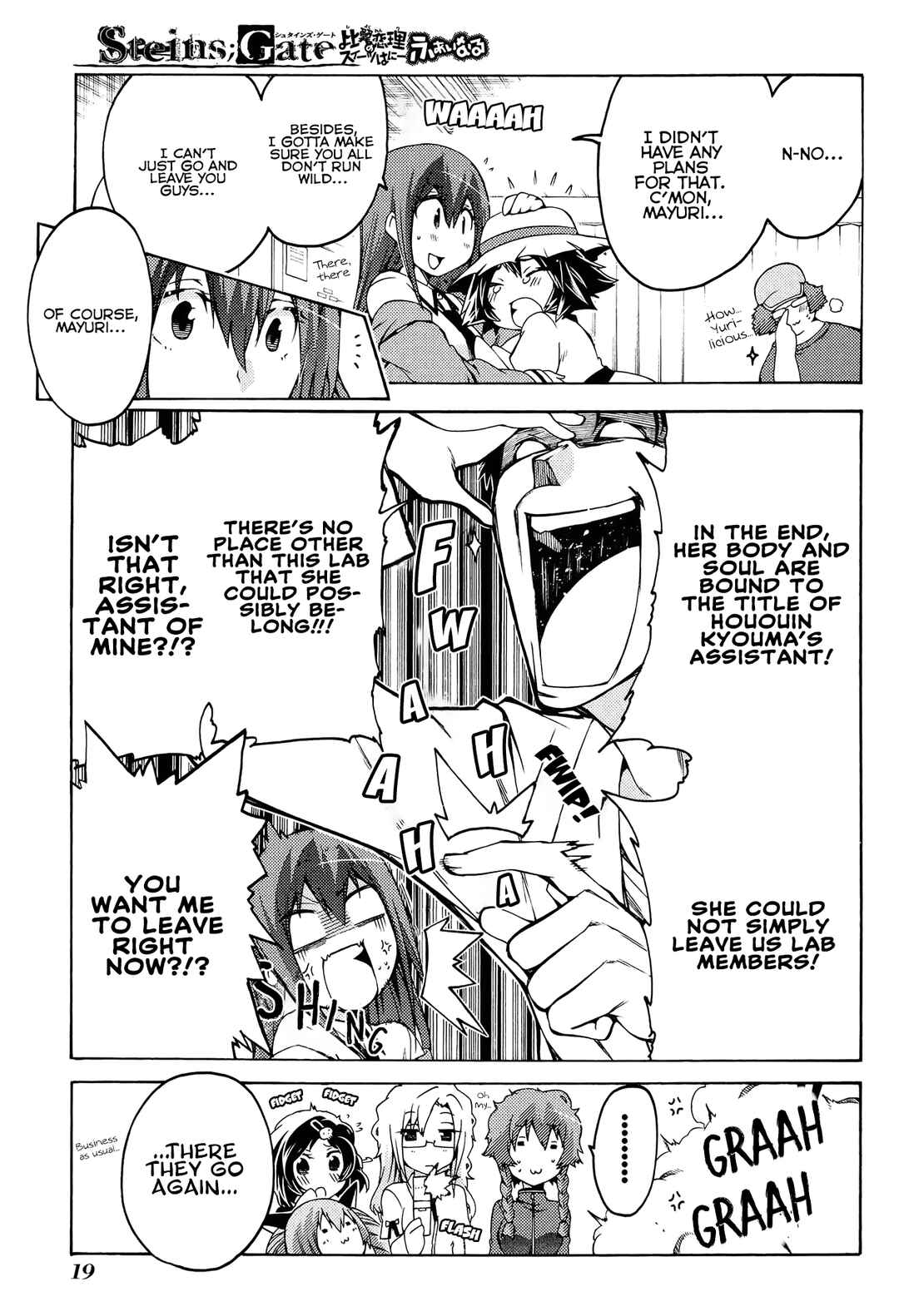 Page 19 Chapter 13 Steins;Gate - Hiyoku Renri no Sweets Honey