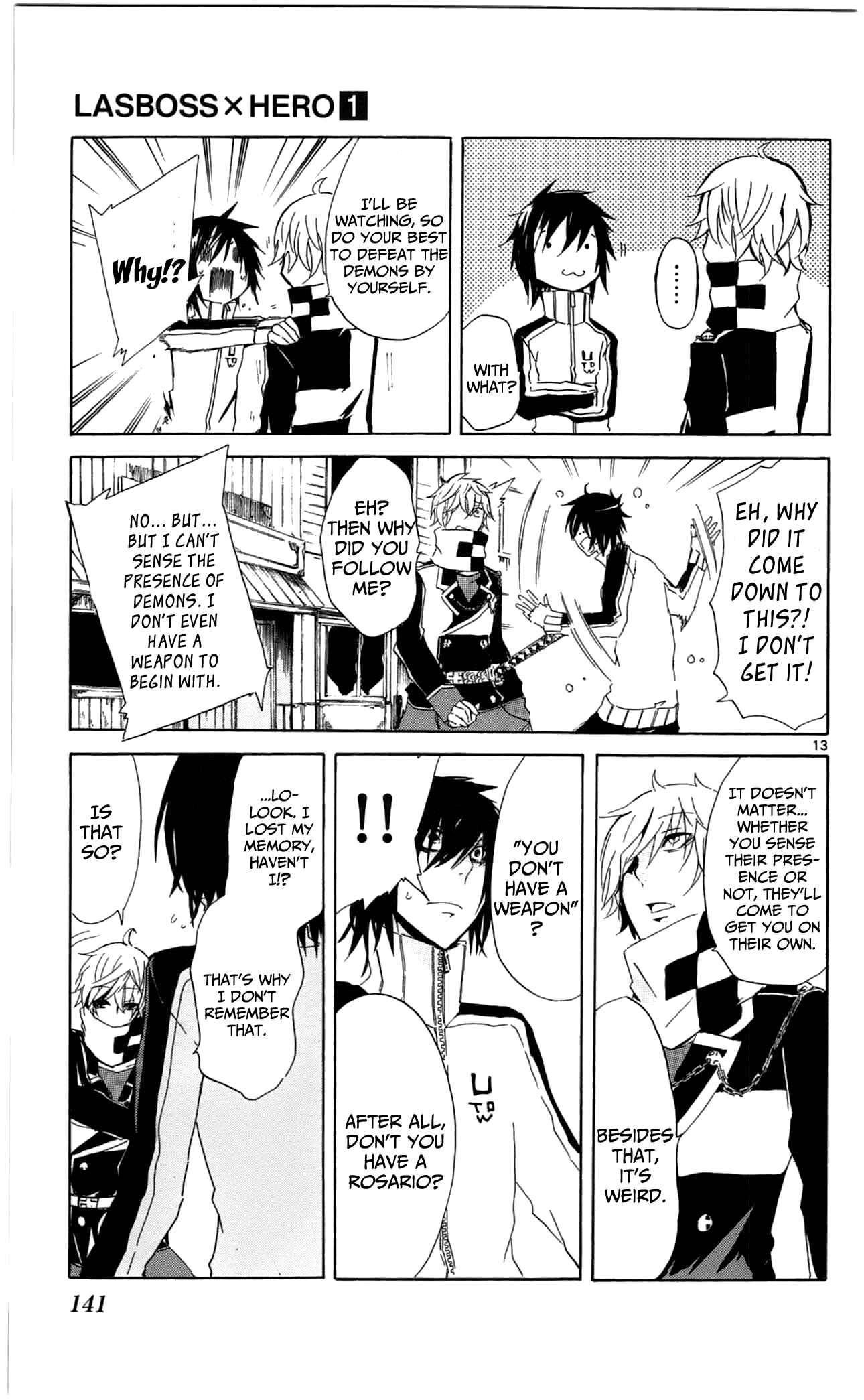 Page 13 Chapter 4 Lasboss x Hero