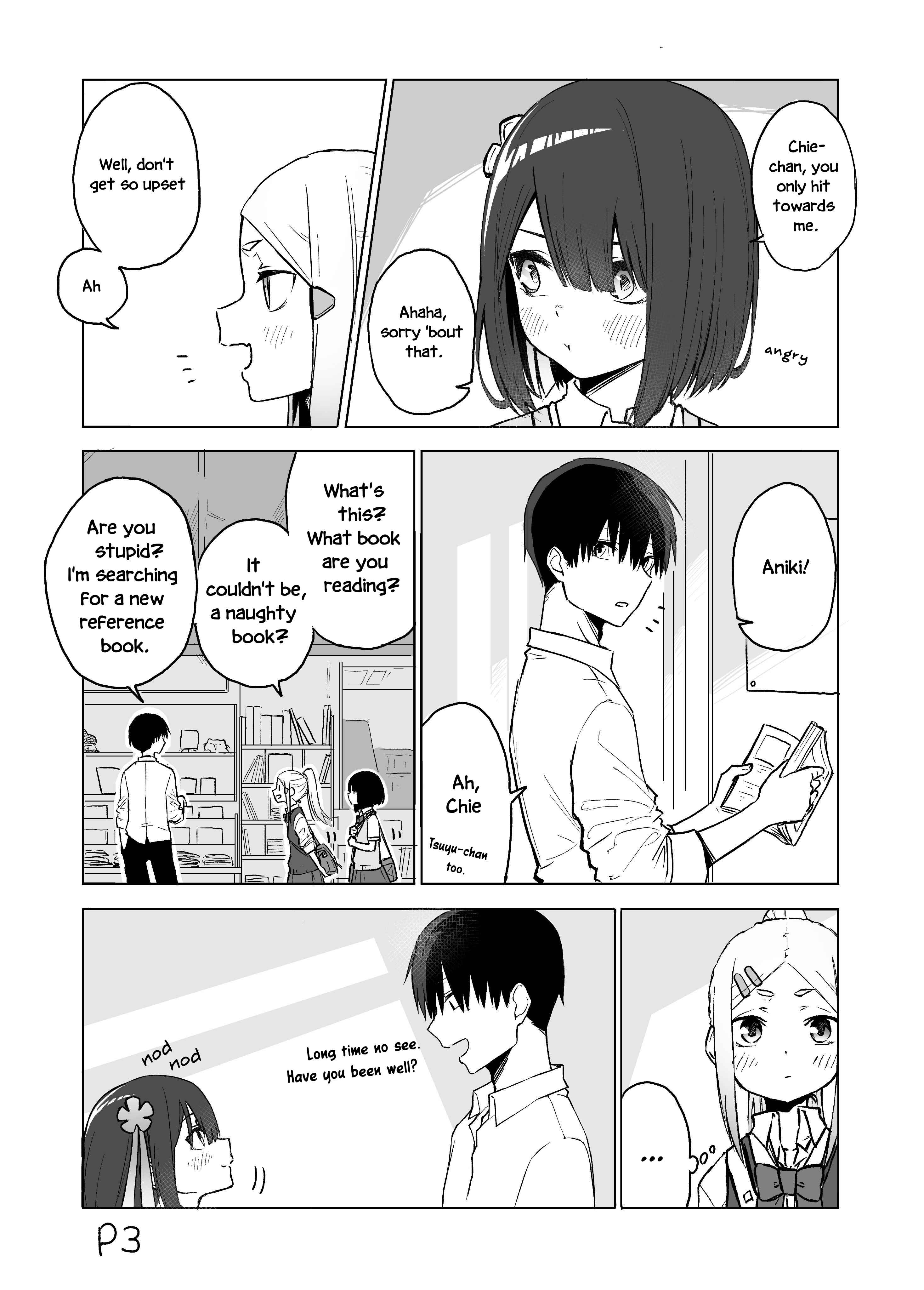 Page 4 Chapter 6 I Dont Know What My Little Sisters Friend Is Thinking!  (Pre-serialization)