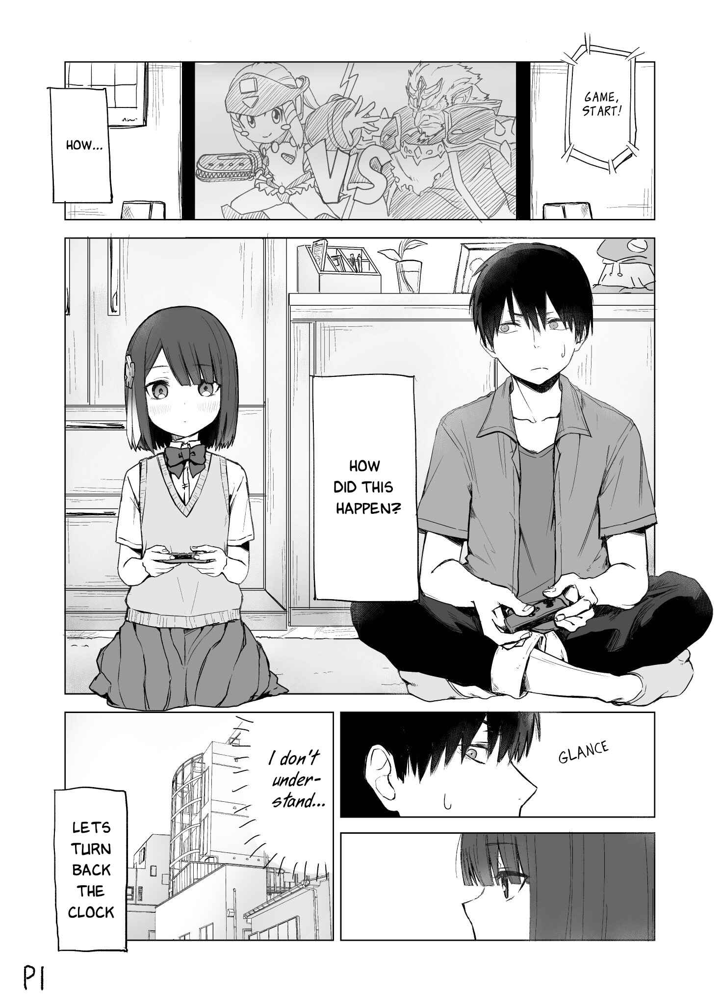 Page 1 Chapter 1 I Dont Know What My Little Sisters Friend Is Thinking!  (Pre-serialization)