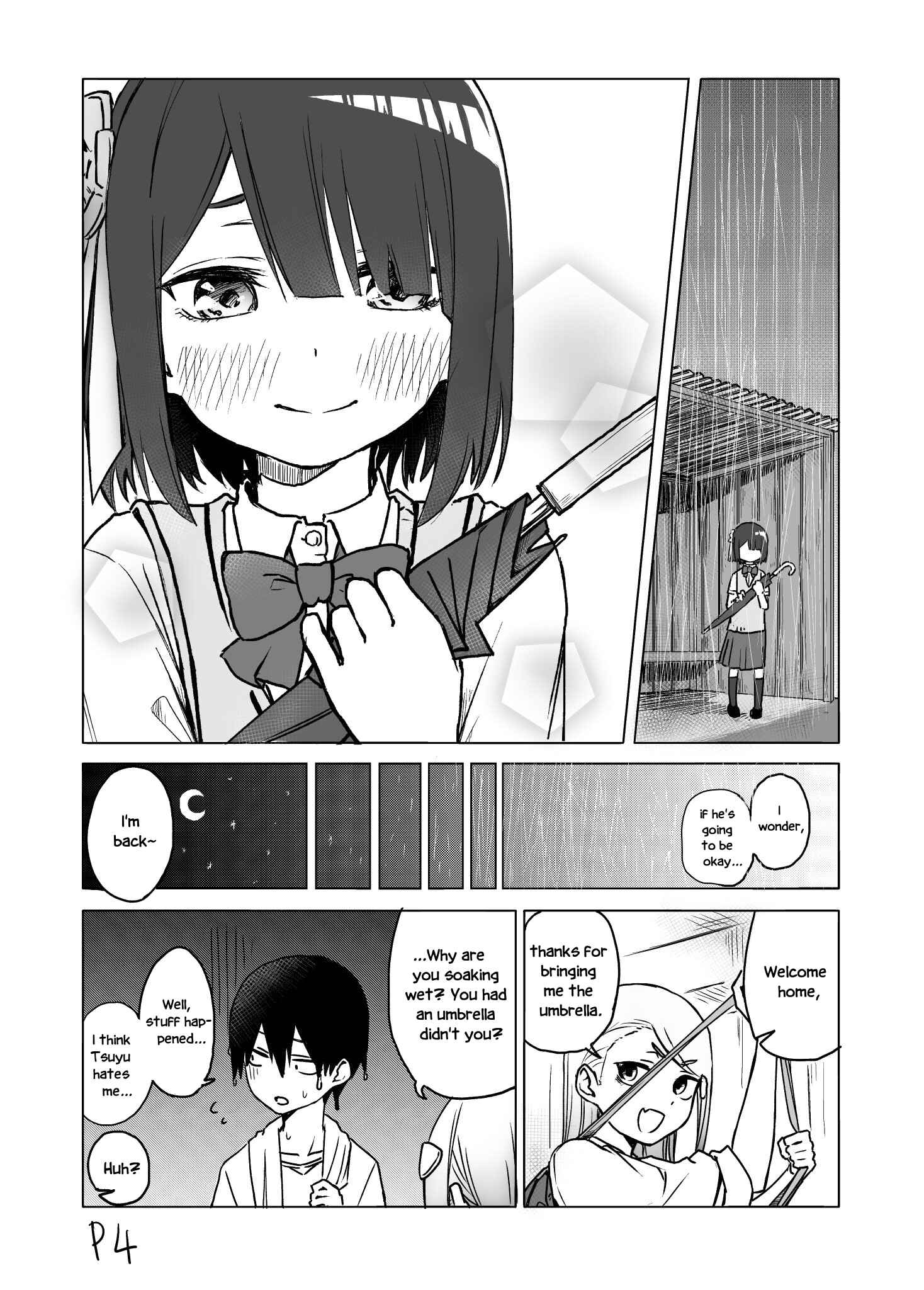 Page 4 Chapter 3 I Dont Know What My Little Sisters Friend Is Thinking!  (Pre-serialization)