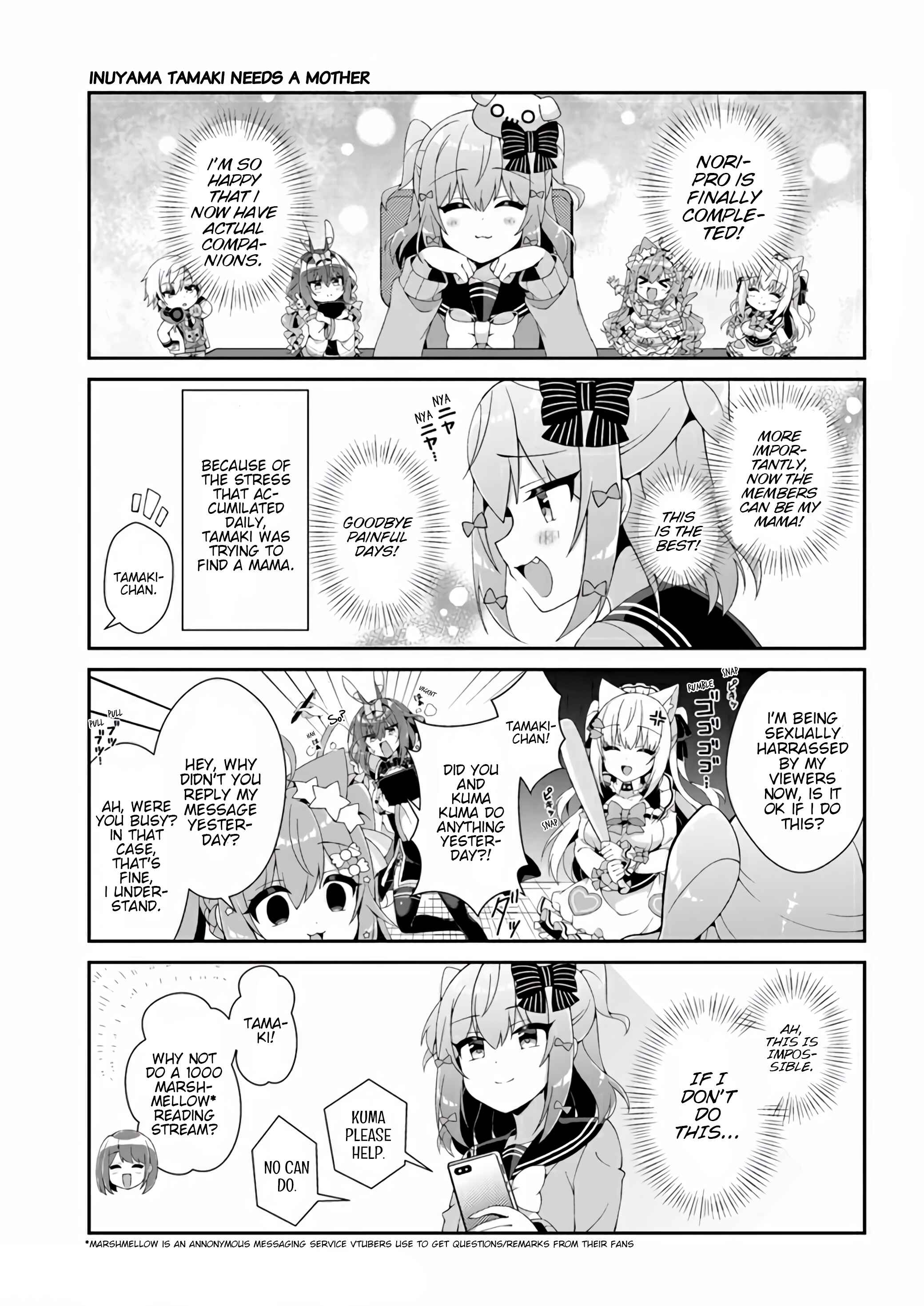 Page 9 Chapter 2 Inuyama Tamaki Channel! Bokutachi no Naisho no Hanashi