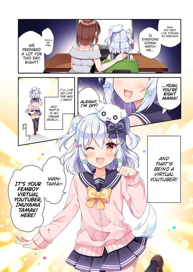 Page 1 Chapter 1 Inuyama Tamaki Channel! Bokutachi no Naisho no Hanashi