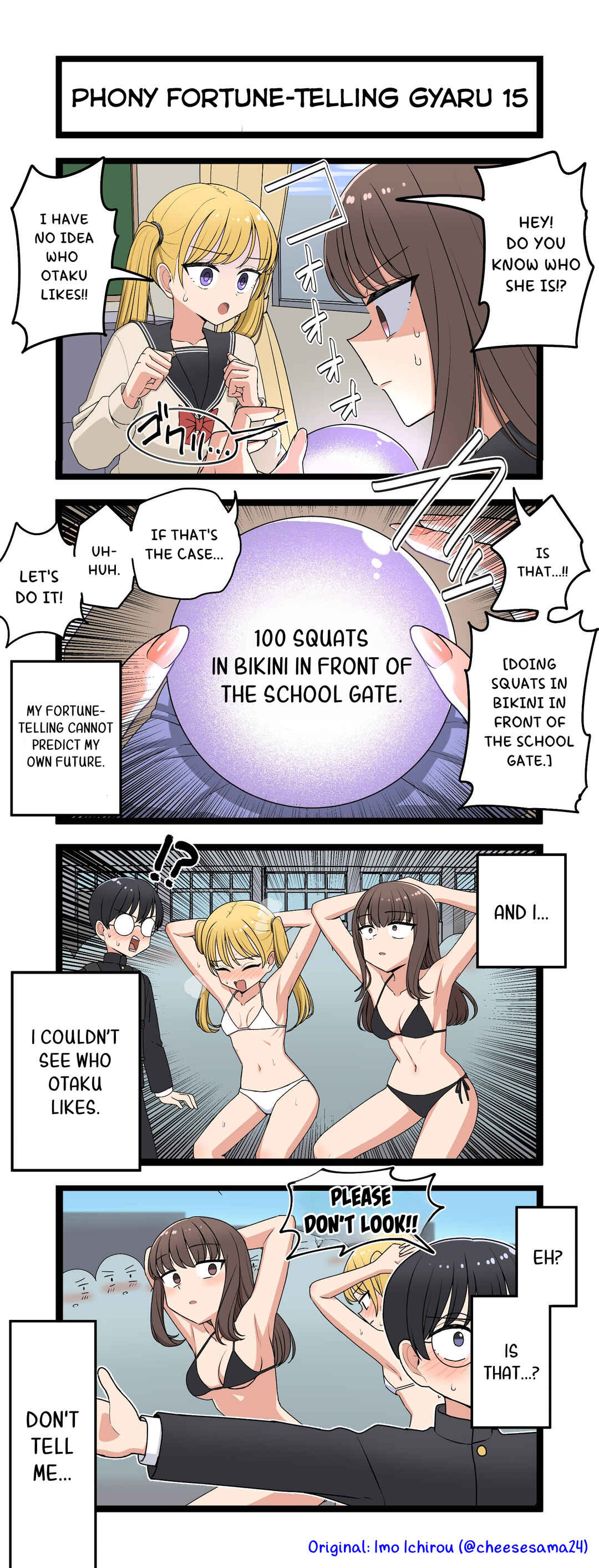 Page 1 Chapter 15 Phony Fortune-Telling Gyaru