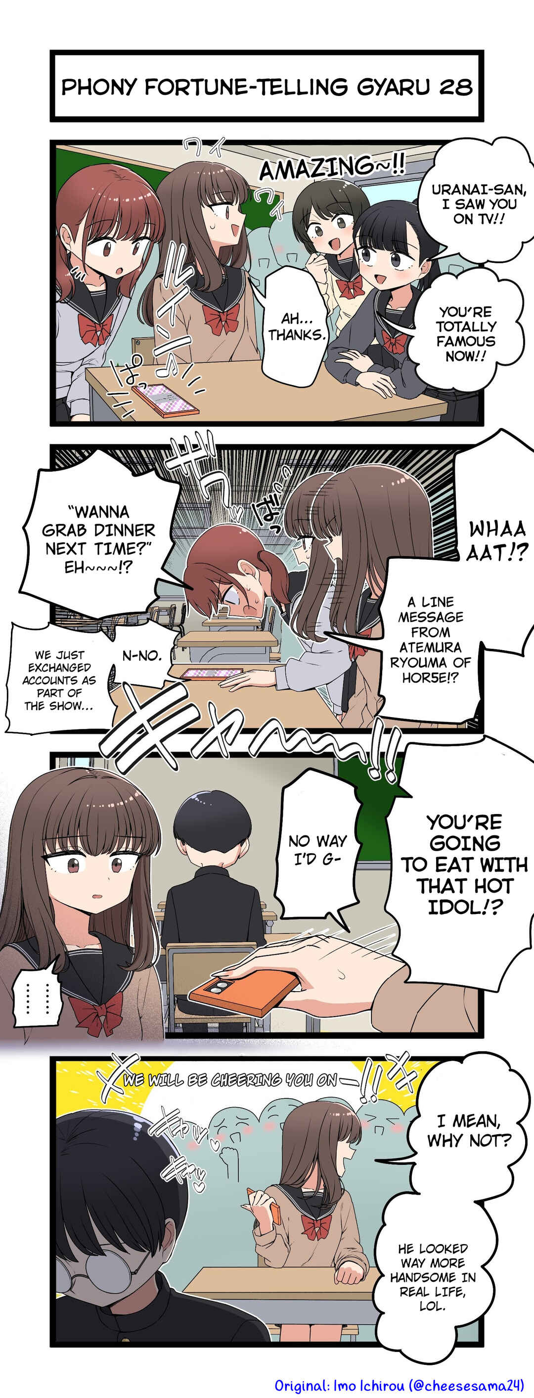 Page 1 Chapter 28 Phony Fortune-Telling Gyaru