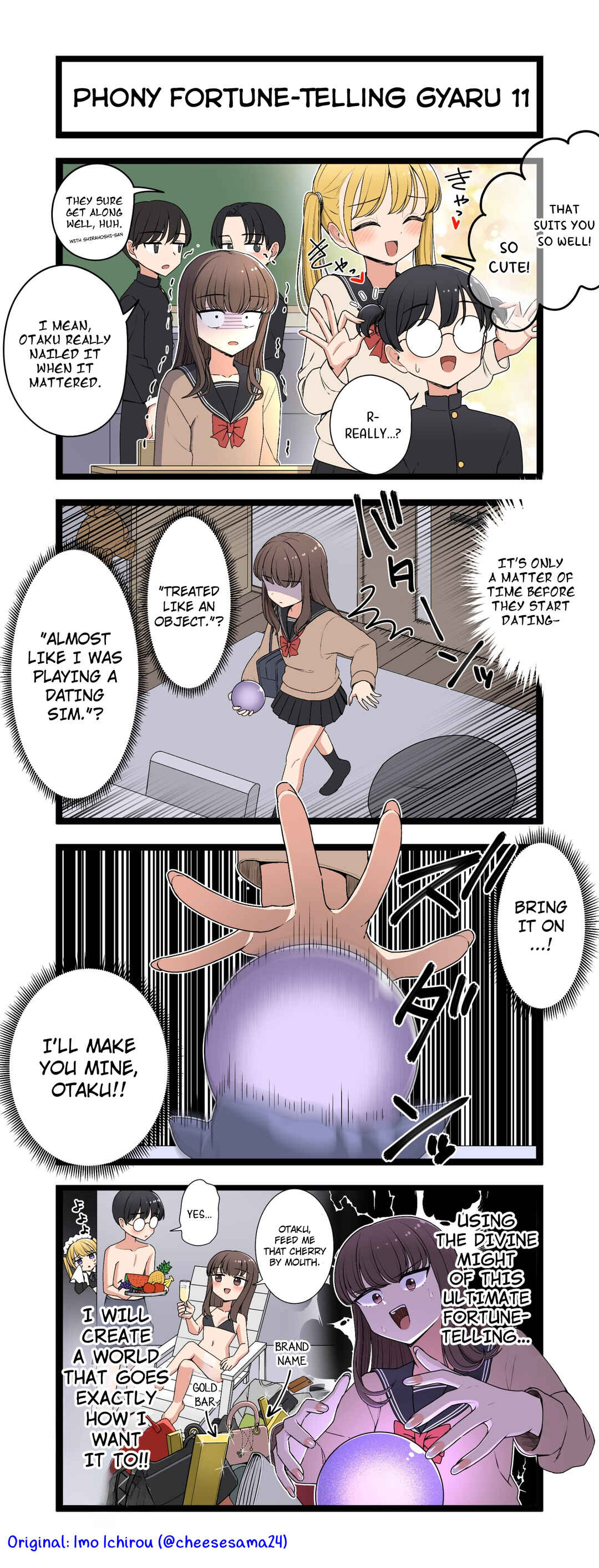 Page 1 Chapter 11 Phony Fortune-Telling Gyaru