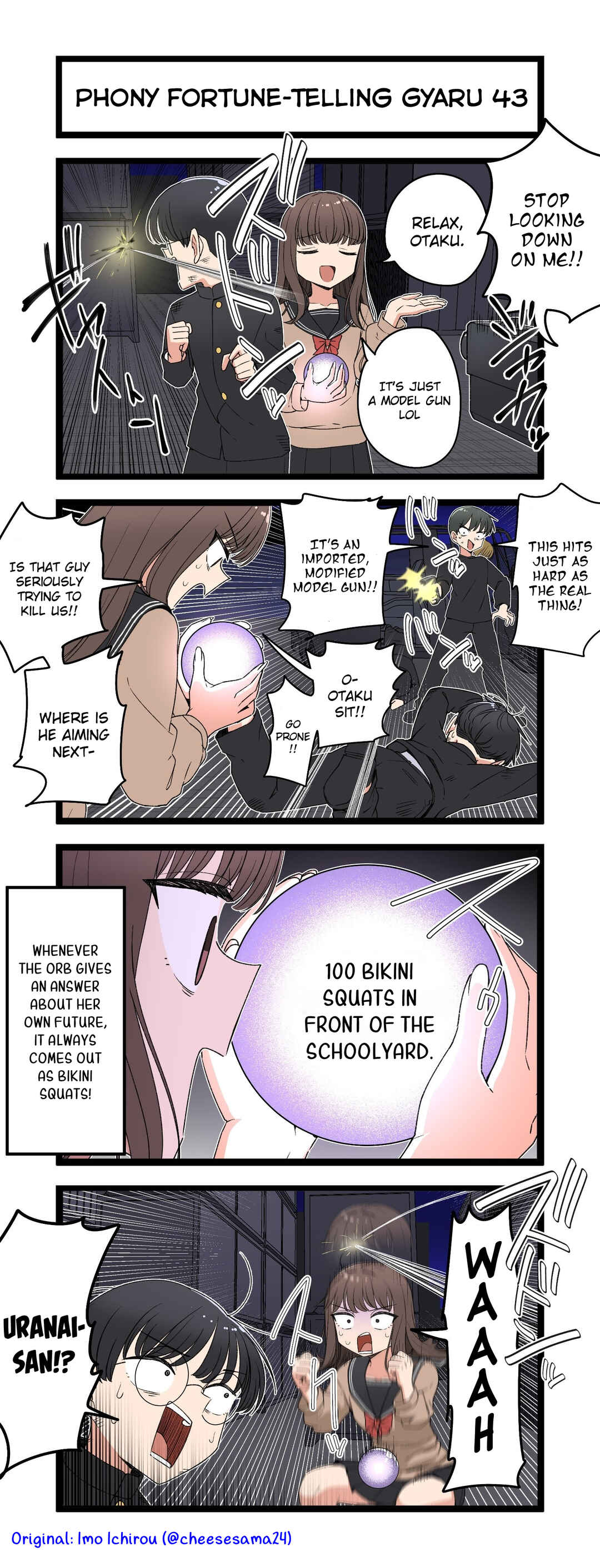 Page 1 Chapter 43 Phony Fortune-Telling Gyaru