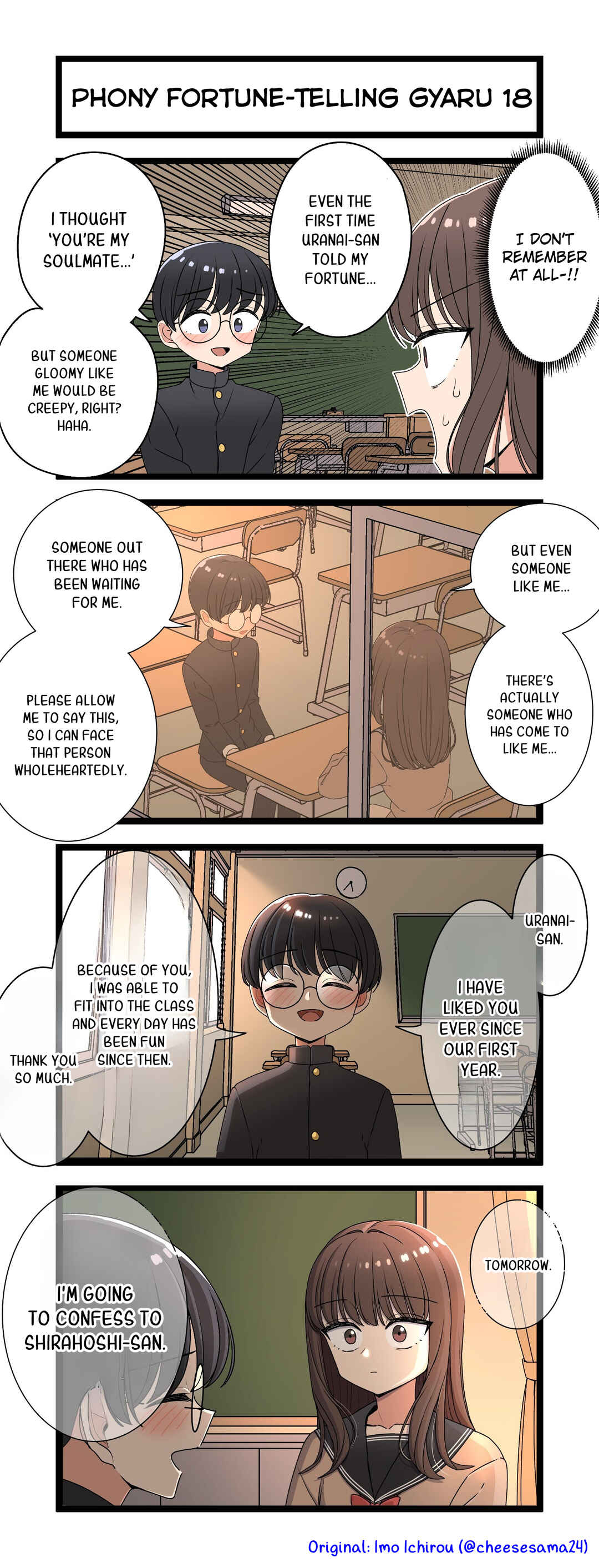 Page 1 Chapter 18 Phony Fortune-Telling Gyaru