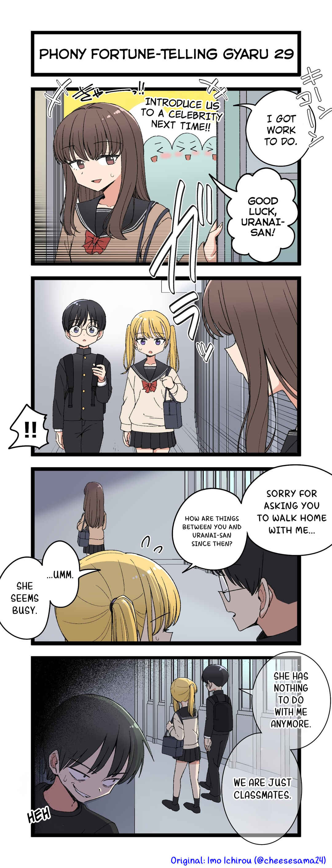 Page 1 Chapter 29 Phony Fortune-Telling Gyaru
