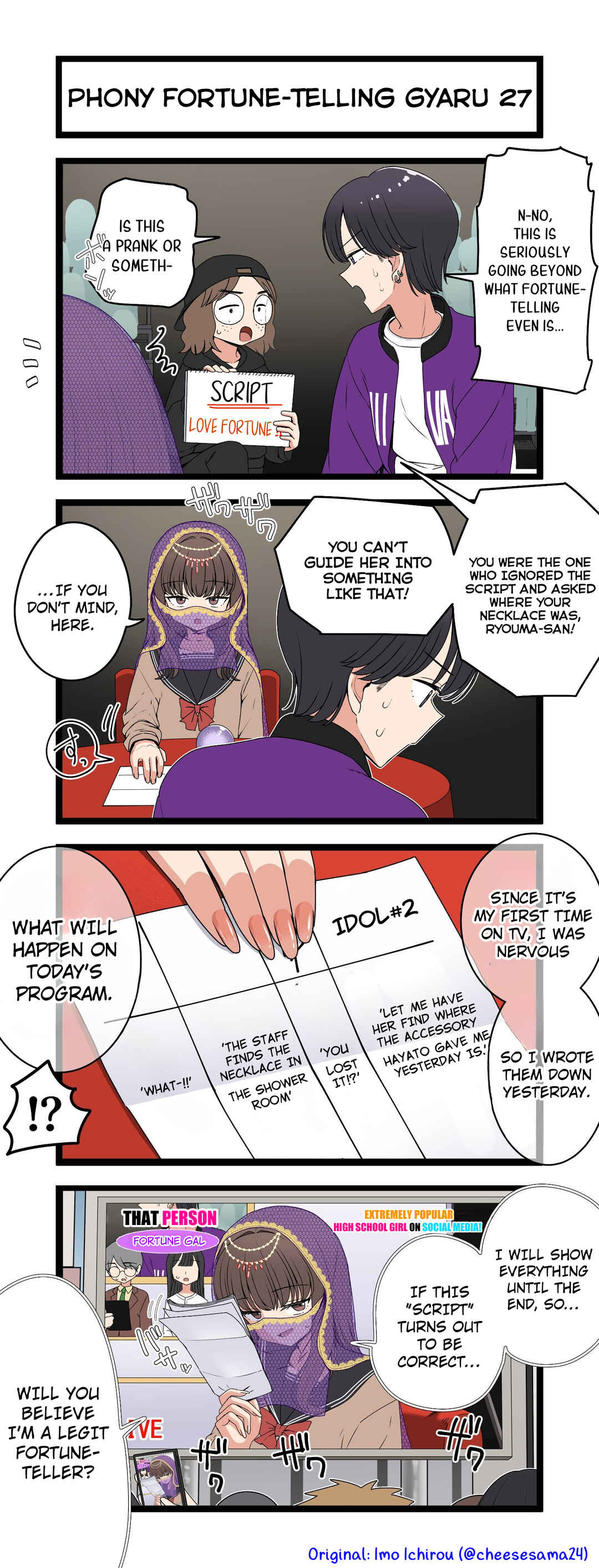 Page 1 Chapter 27 Phony Fortune-Telling Gyaru