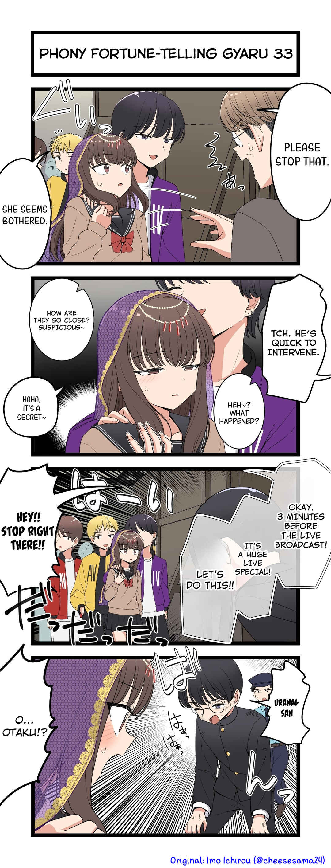 Page 1 Chapter 33 Phony Fortune-Telling Gyaru