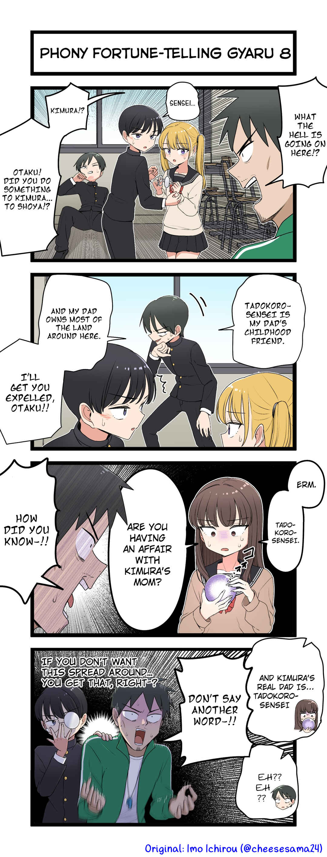 Page 1 Chapter 8 Phony Fortune-Telling Gyaru