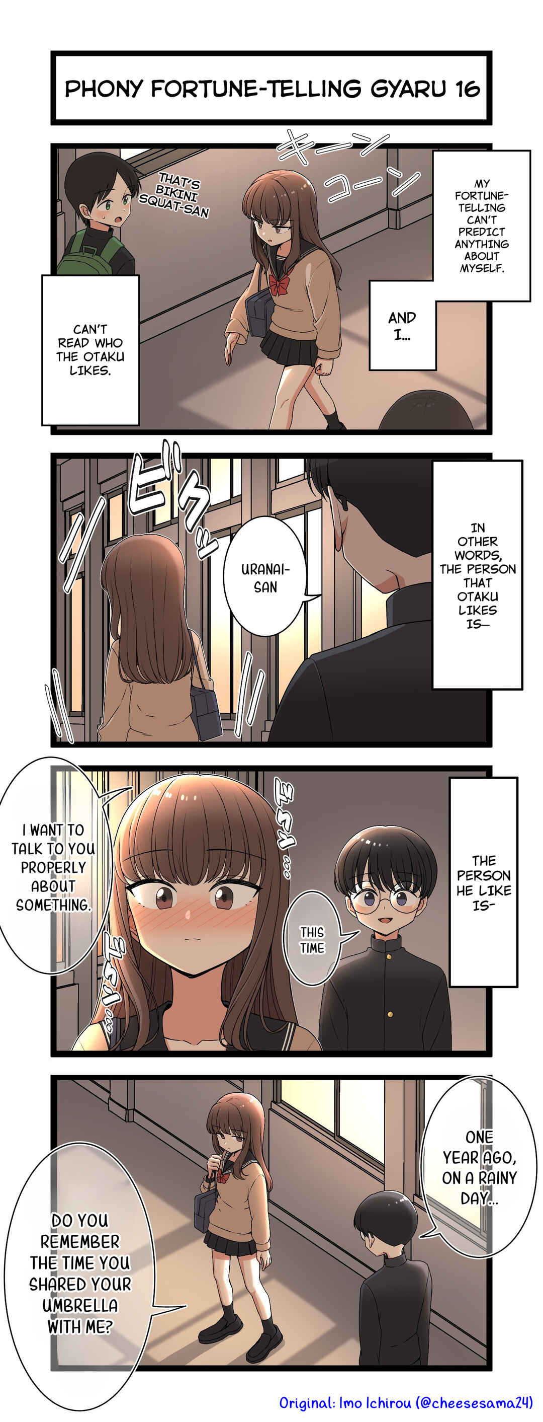 Page 1 Chapter 16 Phony Fortune-Telling Gyaru