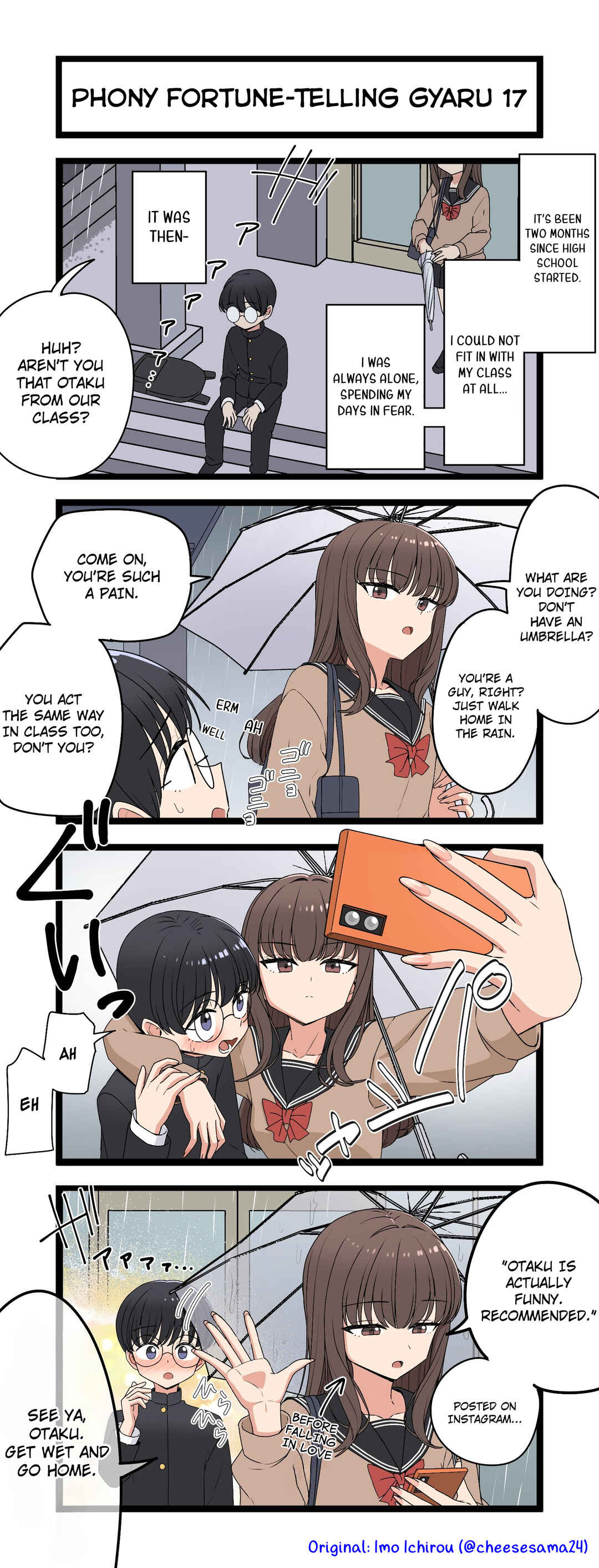 Page 1 Chapter 17 Phony Fortune-Telling Gyaru