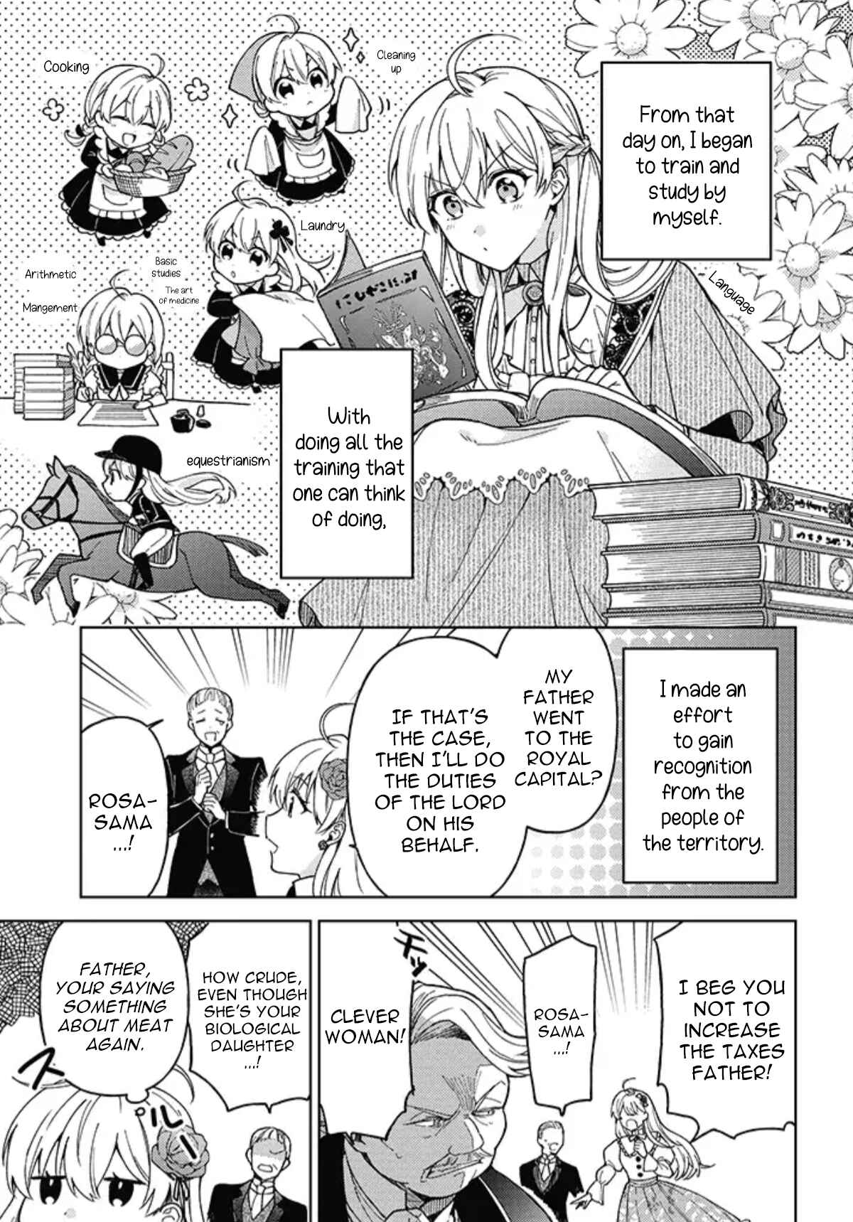 Page 10 Chapter 1.1 Kifujin Rosa wa Kage kara Ai wo Mimamoritai