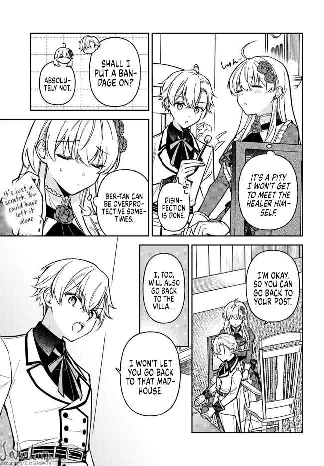 Page 8 Chapter 10.3 Kifujin Rosa wa Kage kara Ai wo Mimamoritai