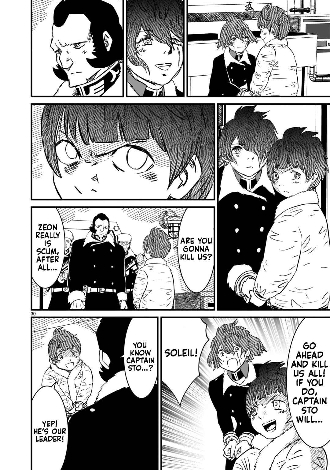 Page 30 Chapter 26 Mobile Suit Gundam: The battle tales of Flanagan Boone