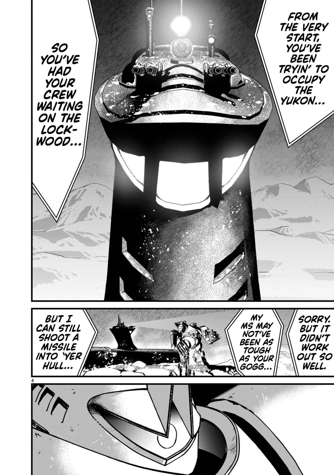 Page 4 Chapter 24 Mobile Suit Gundam: The battle tales of Flanagan Boone