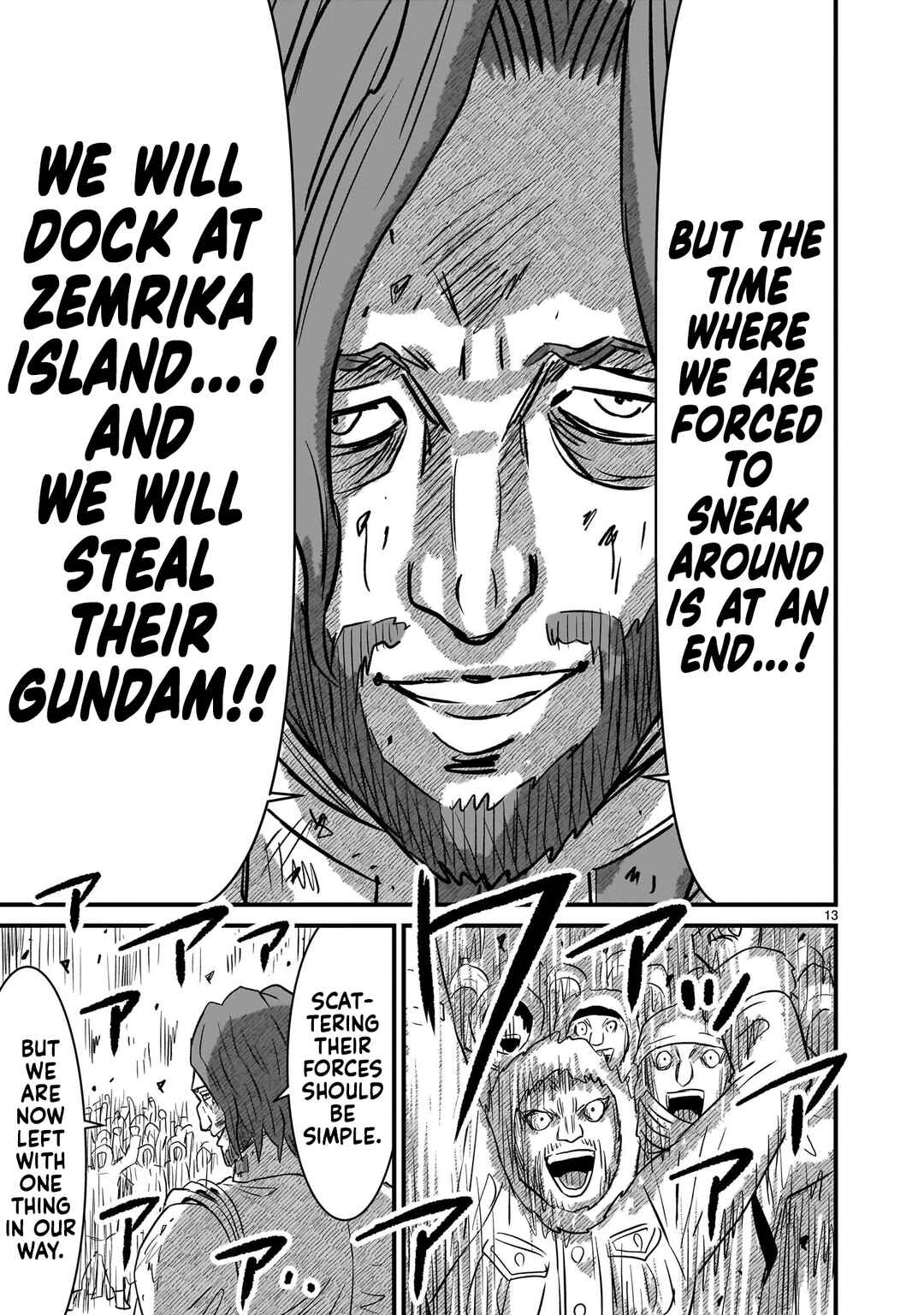 Page 13 Chapter 30 Mobile Suit Gundam: The battle tales of Flanagan Boone