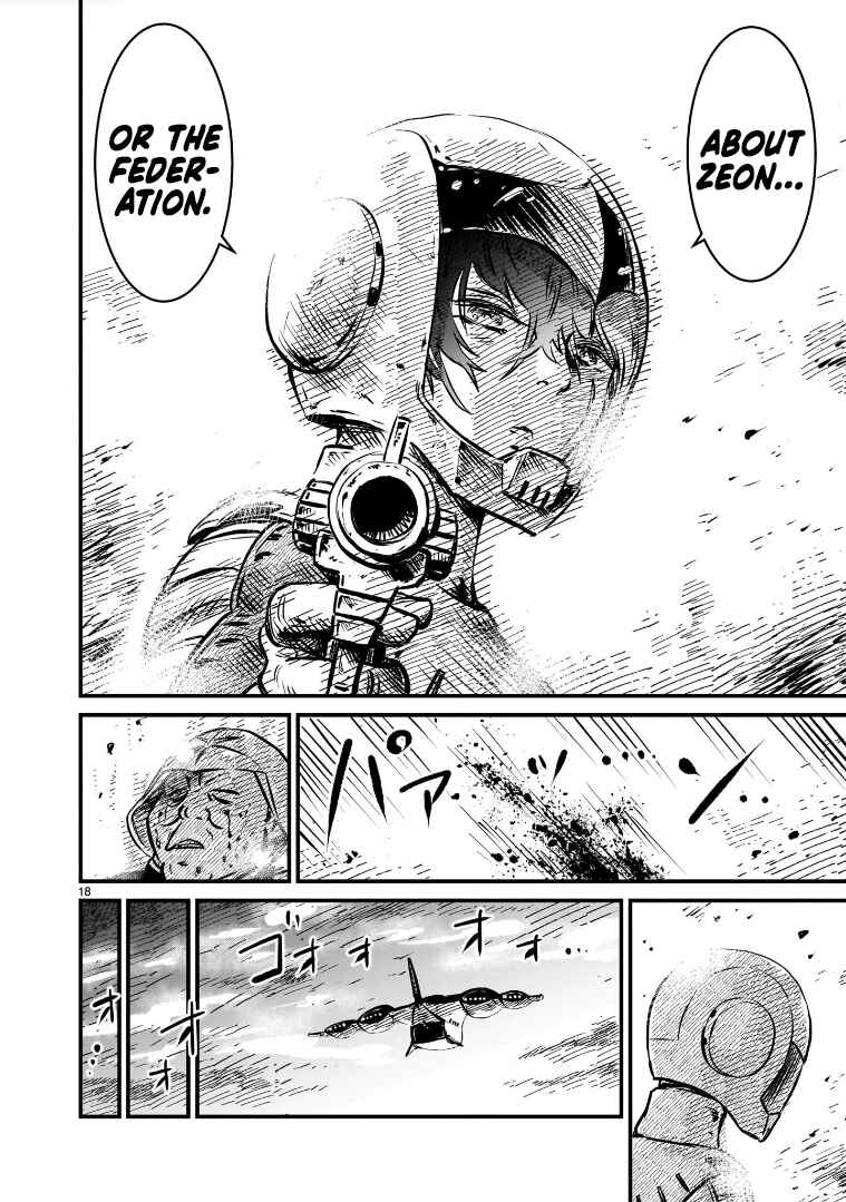 Page 18 Chapter 7 Mobile Suit Gundam: The battle tales of Flanagan Boone