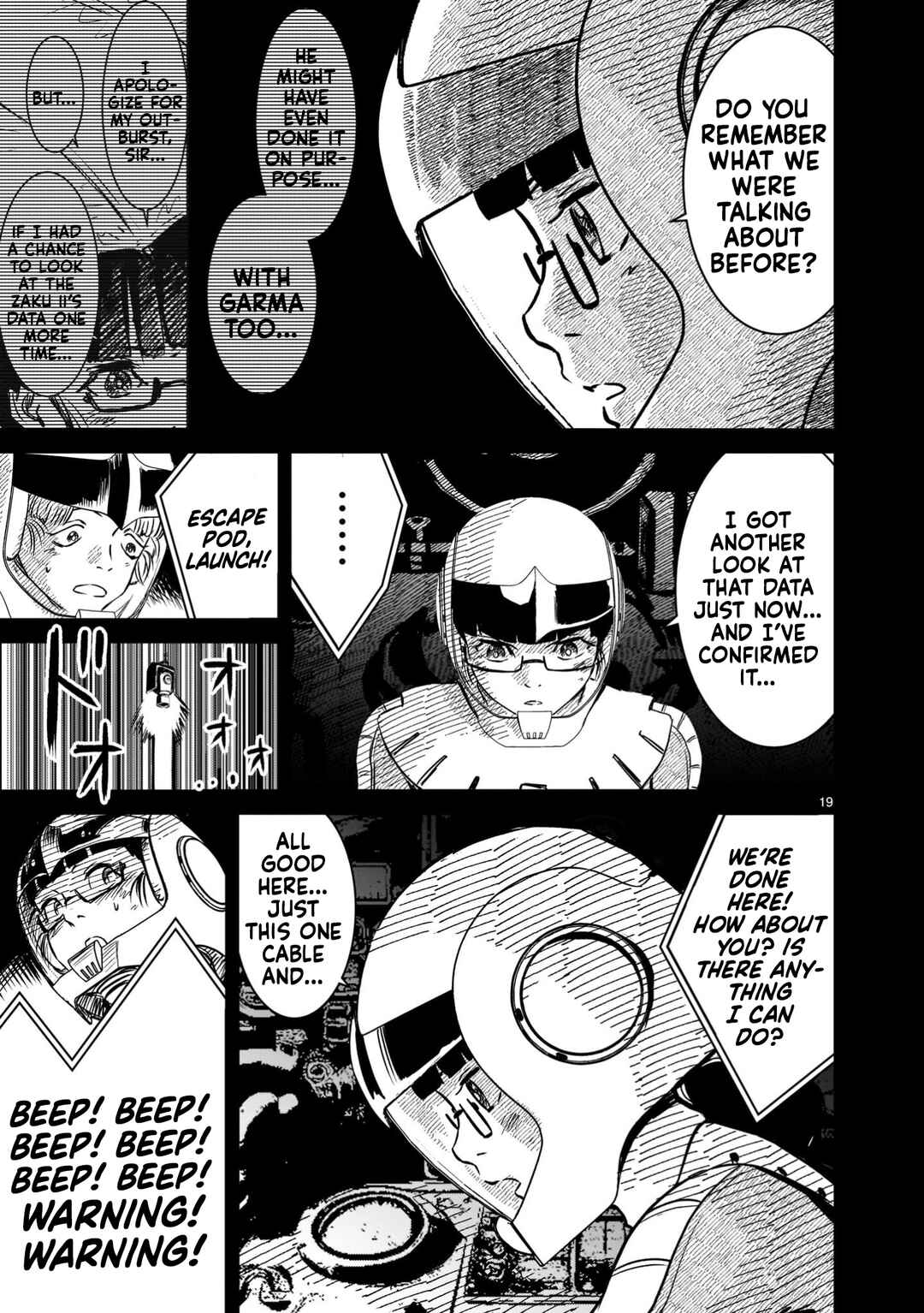 Page 19 Chapter 17 Mobile Suit Gundam: The battle tales of Flanagan Boone