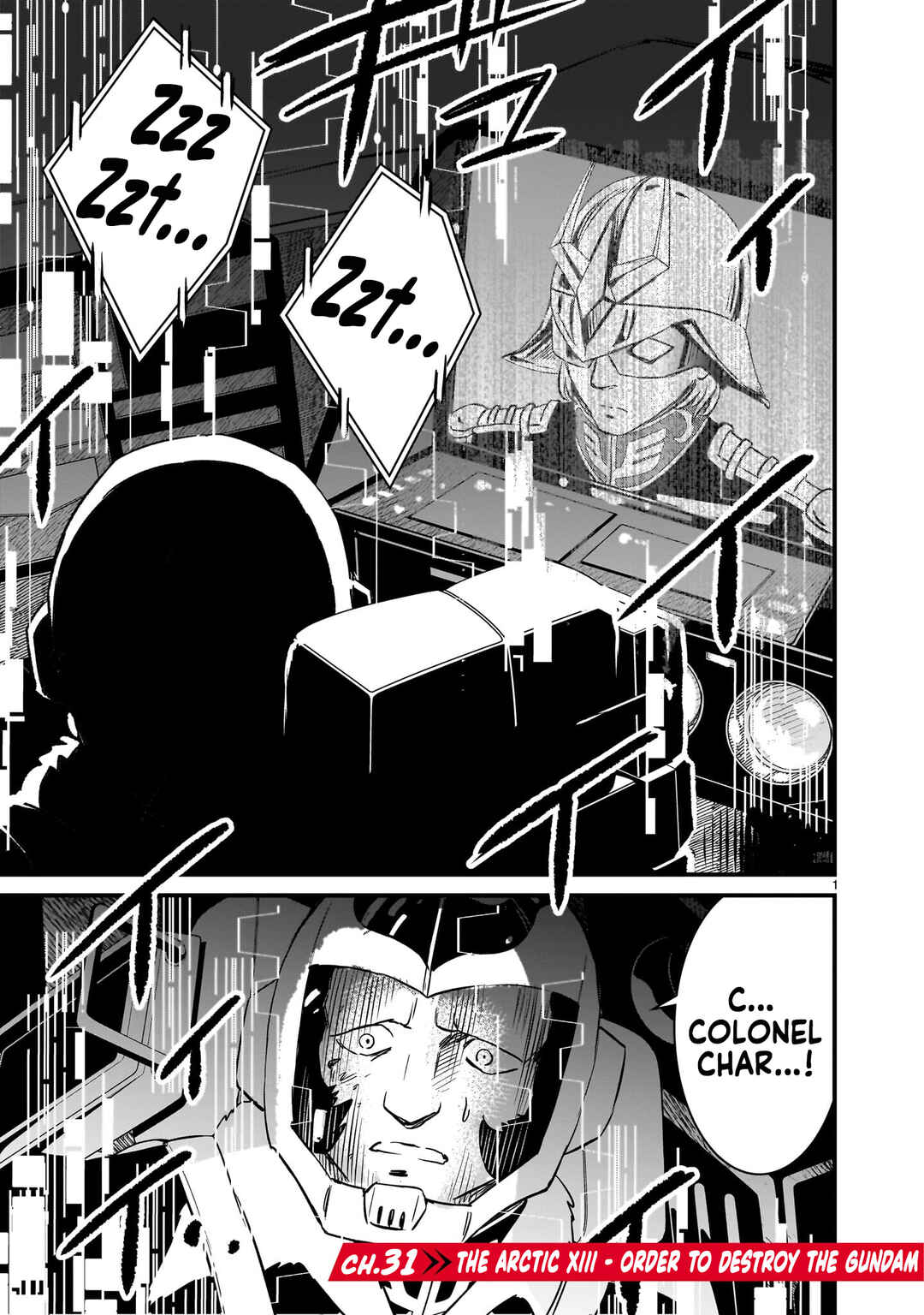 Page 1 Chapter 31 Mobile Suit Gundam: The battle tales of Flanagan Boone