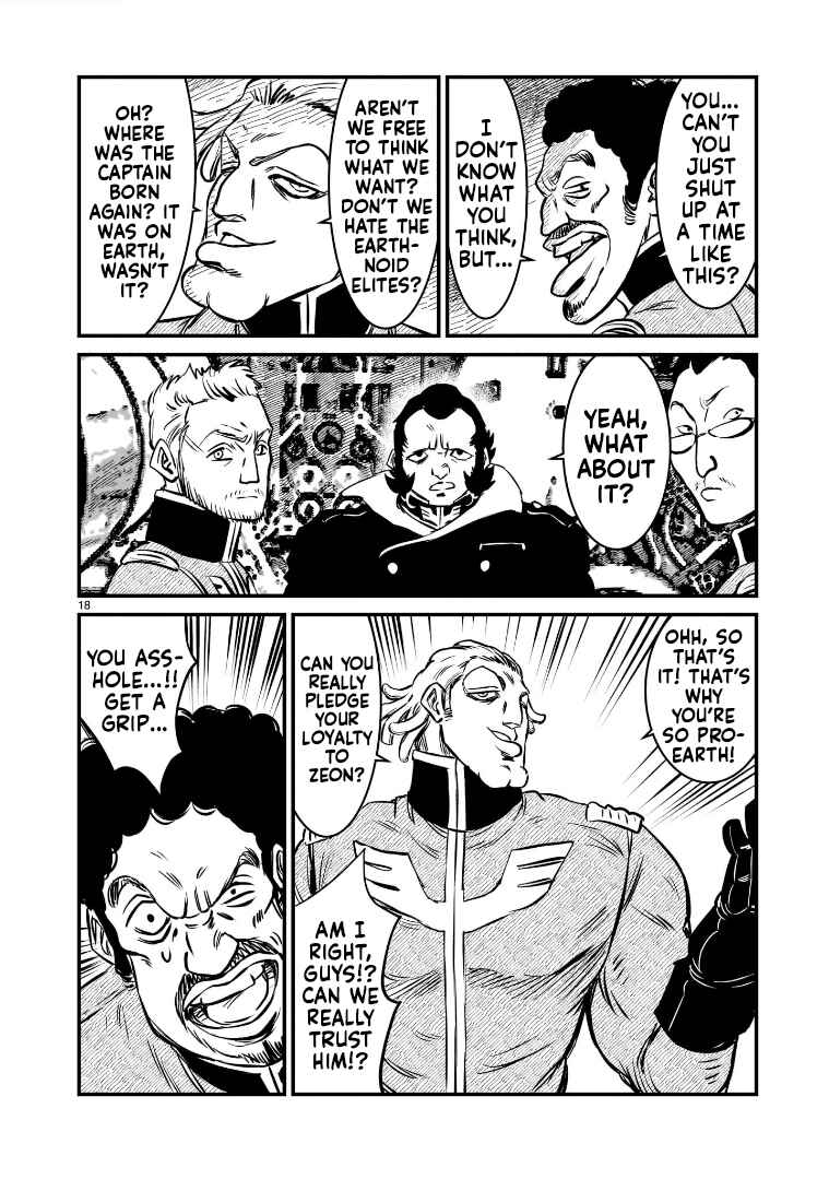 Page 18 Chapter 5 Mobile Suit Gundam: The battle tales of Flanagan Boone