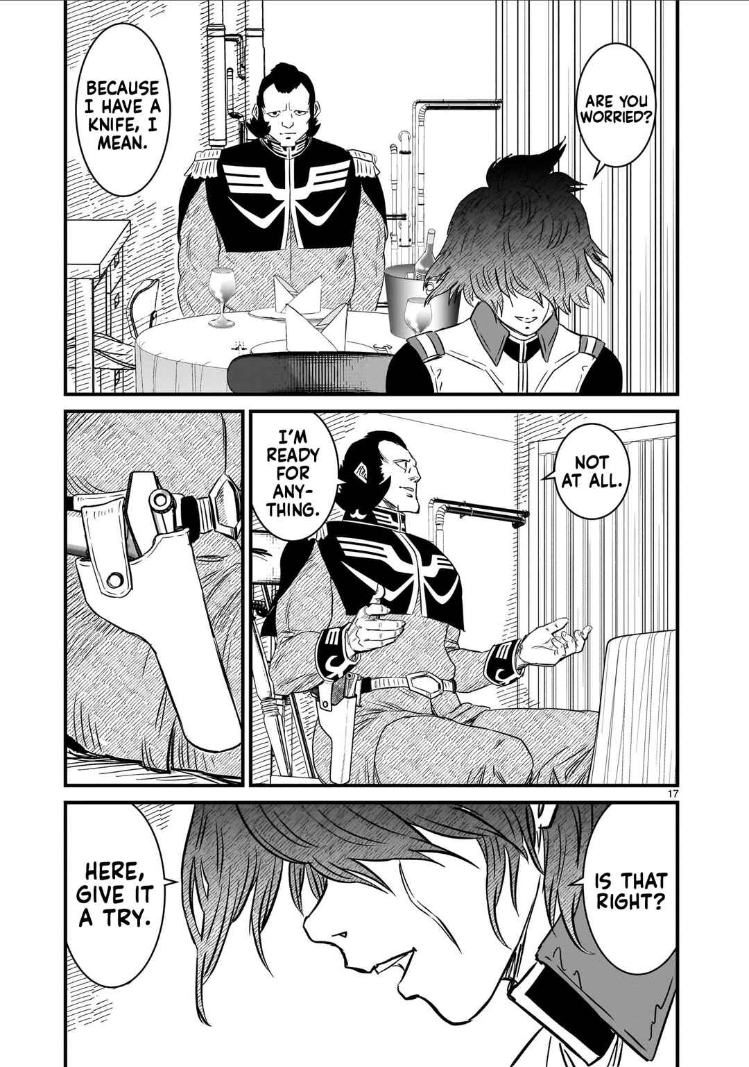 Page 17 Chapter 25 Mobile Suit Gundam: The battle tales of Flanagan Boone