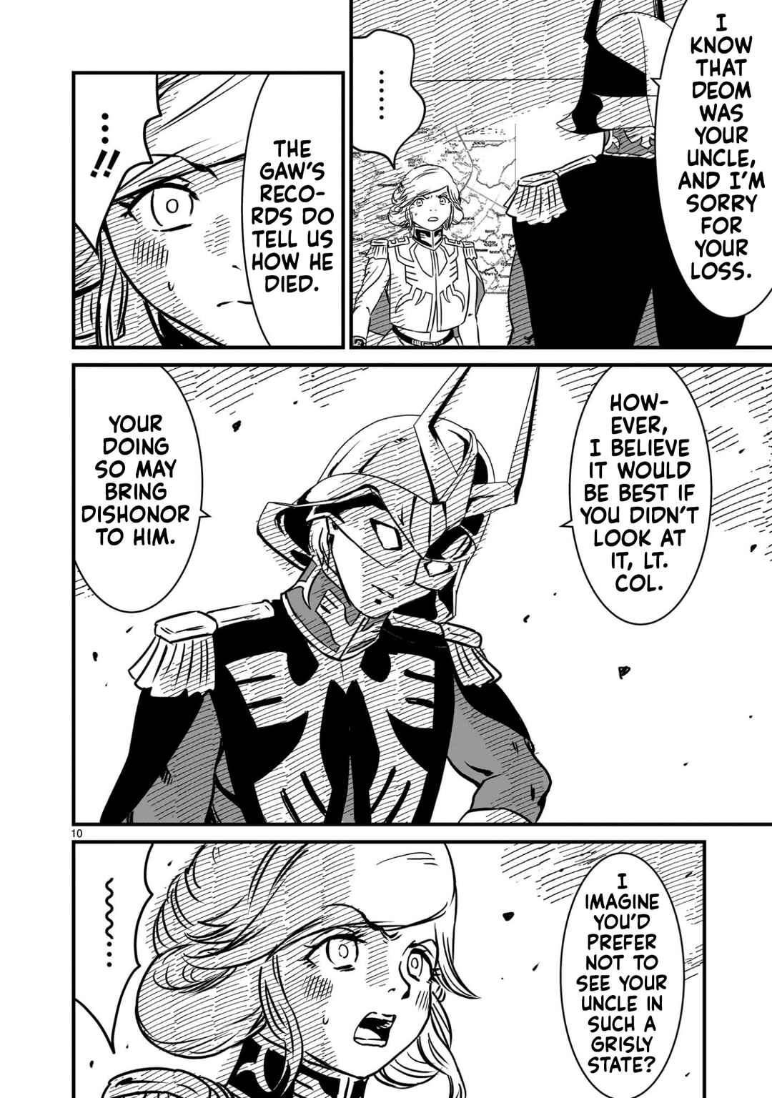 Page 10 Chapter 18 Mobile Suit Gundam: The battle tales of Flanagan Boone
