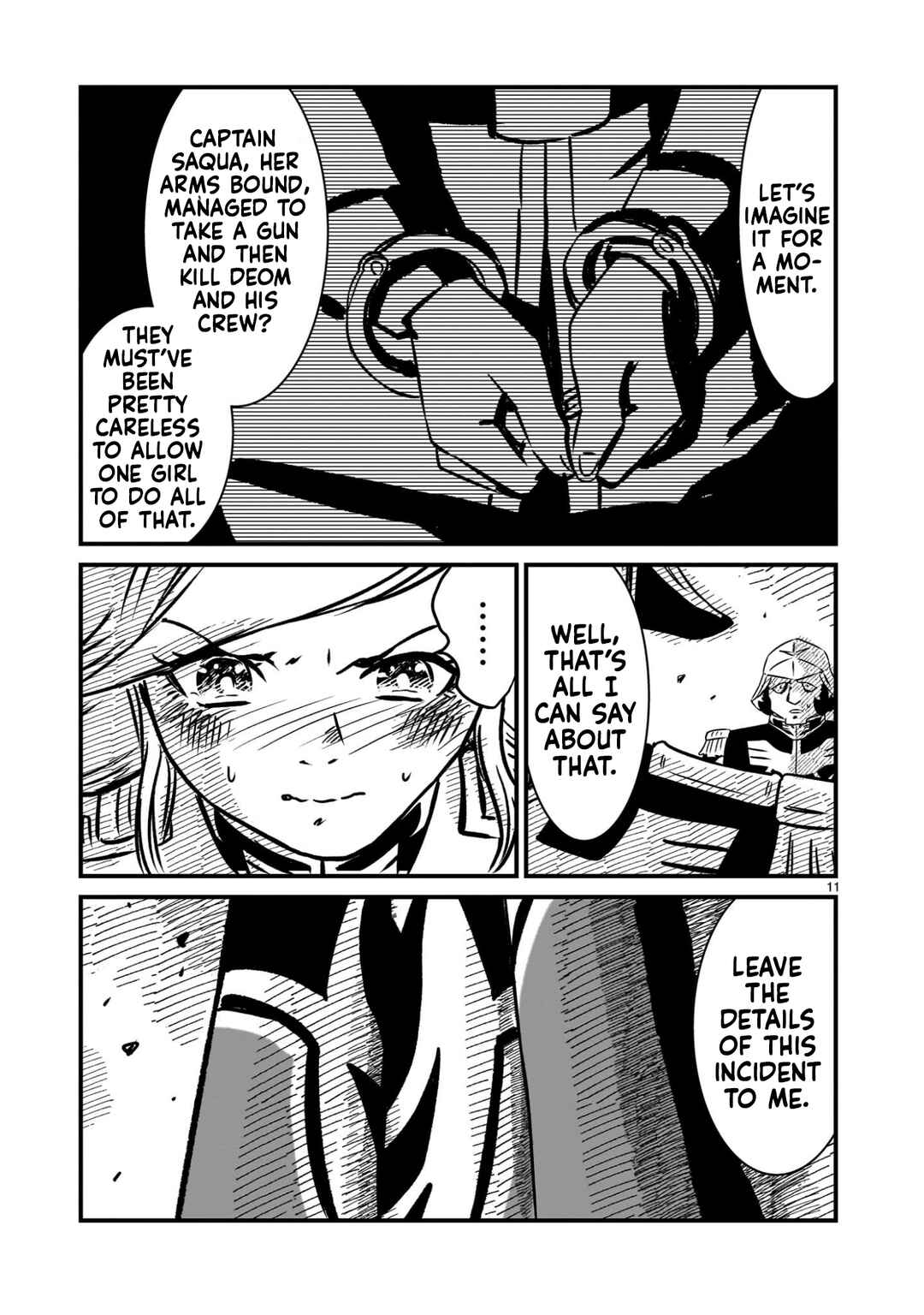 Page 11 Chapter 18 Mobile Suit Gundam: The battle tales of Flanagan Boone
