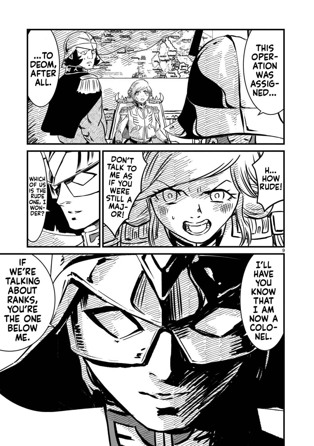 Page 9 Chapter 18 Mobile Suit Gundam: The battle tales of Flanagan Boone