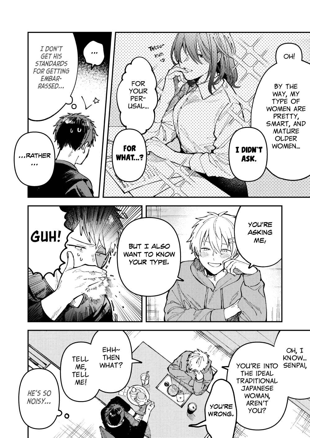 Page 22 Chapter 4 Wagamama Kouhai-kun (Web Comic)