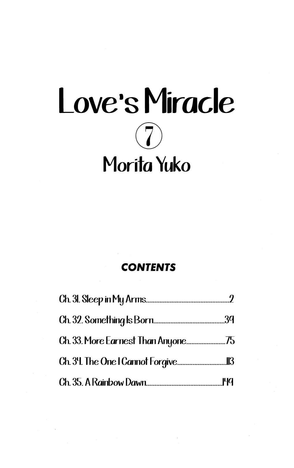 Page 2 Chapter 31 Loves Miracle