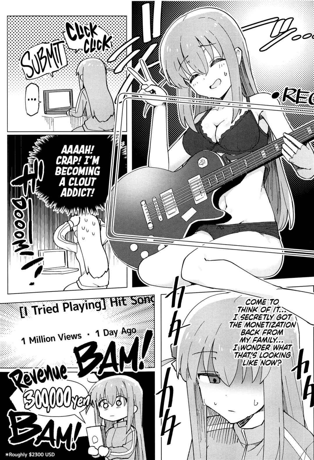 Page 8 Chapter Unknown_2fbb Bocchi the Rock! - Shounin Yokkyuu (Doujinshi)